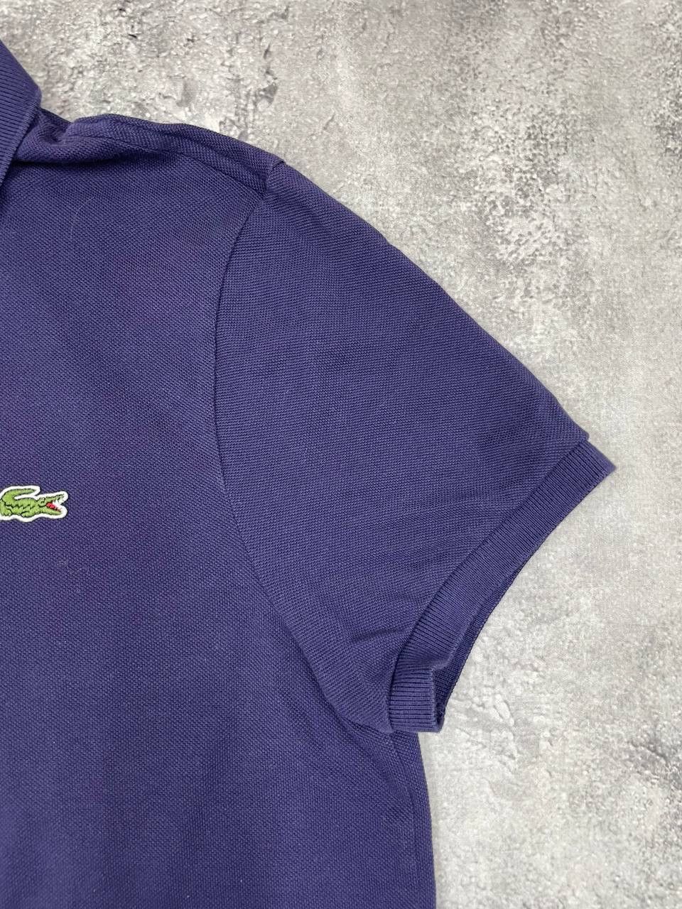 Lacoste Lacoste Men Cotton Polo Shirt Purple Slim Fit Size L Size US L / EU 52-54 / 3 - 3 Thumbnail