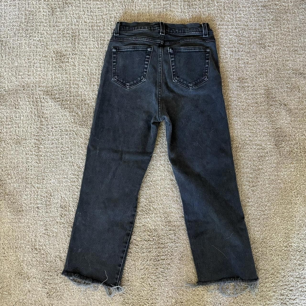 Designer High Rise Black Mom Jeans Size 26" / US 2 / IT 38 - 3 Thumbnail