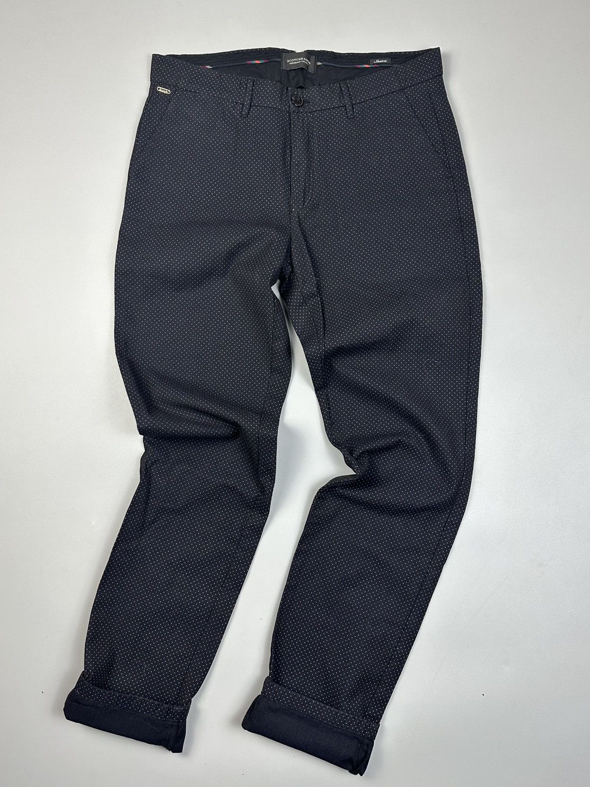 Scotch & Soda Scotch&Soda formal chinos dot pattern Size US 30 / EU 46 - 1 Thumbnail