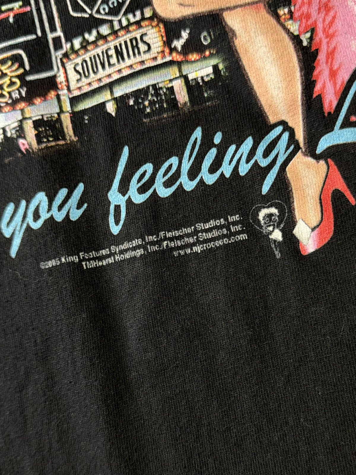 Other Vintage Y2K 2005 Betty Boop Casino T-Shirt Size US XL / EU 56 / 4 - 3 Thumbnail