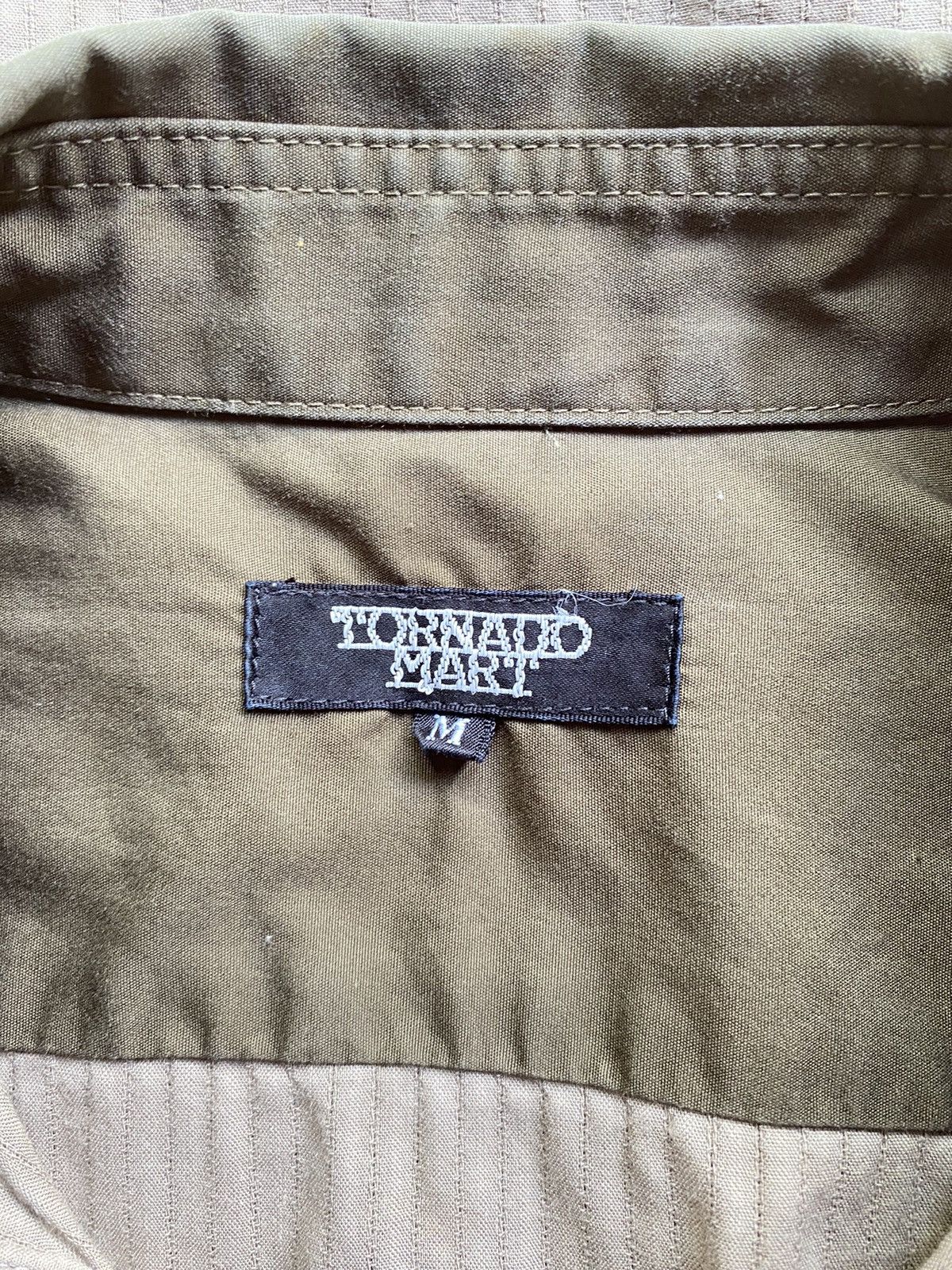 Tornado Mart TORNADO MART Two-Tone Lace-Up Western Polo Shirt Size M / US 6-8 / IT 42-44 - 6 Thumbnail