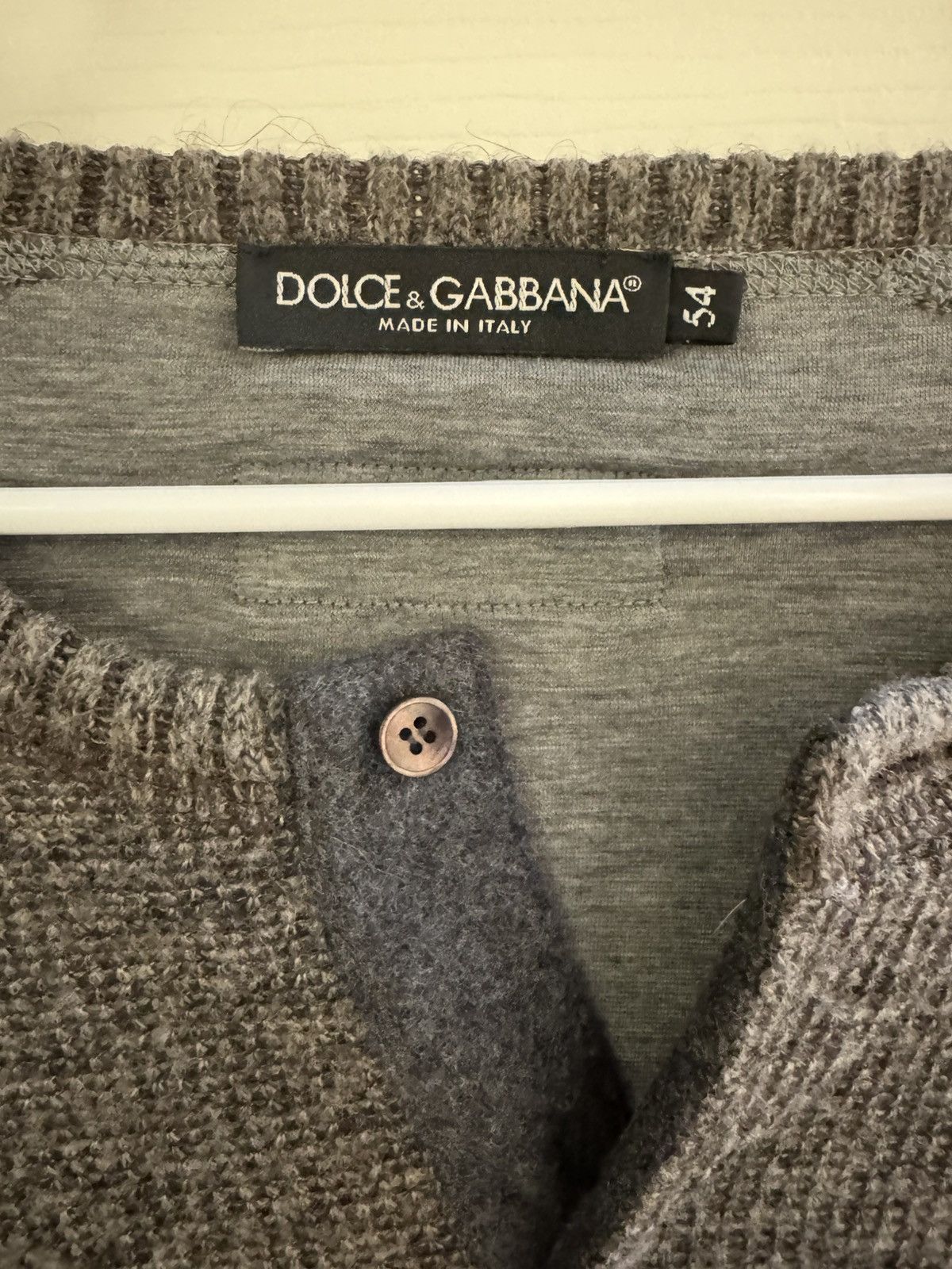 Dolce & Gabbana Dolce & Gabbana Wool Sweater Size US L / EU 52-54 / 3 - 4 Thumbnail
