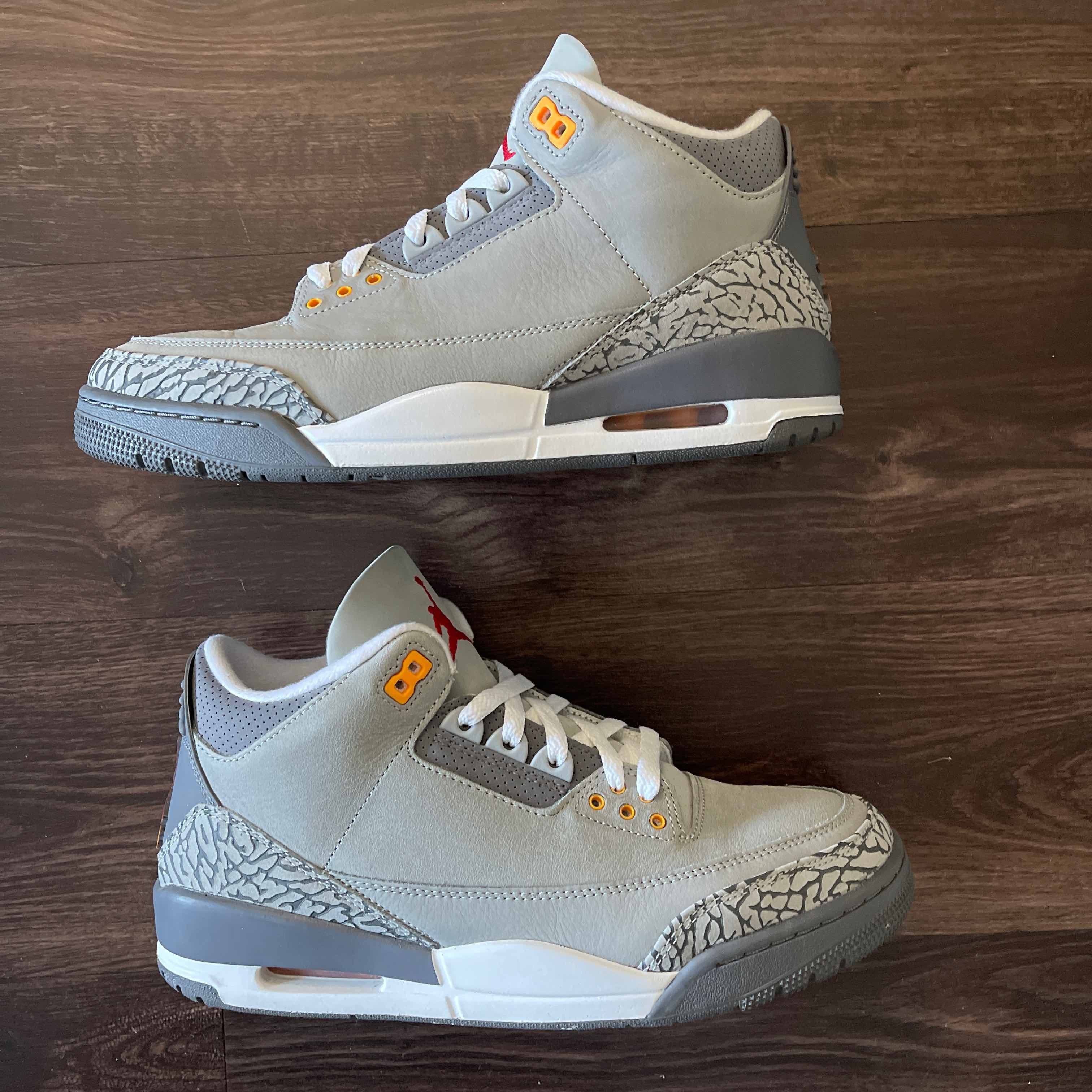 Air Jordan 3 Retro retailer Cool Grey