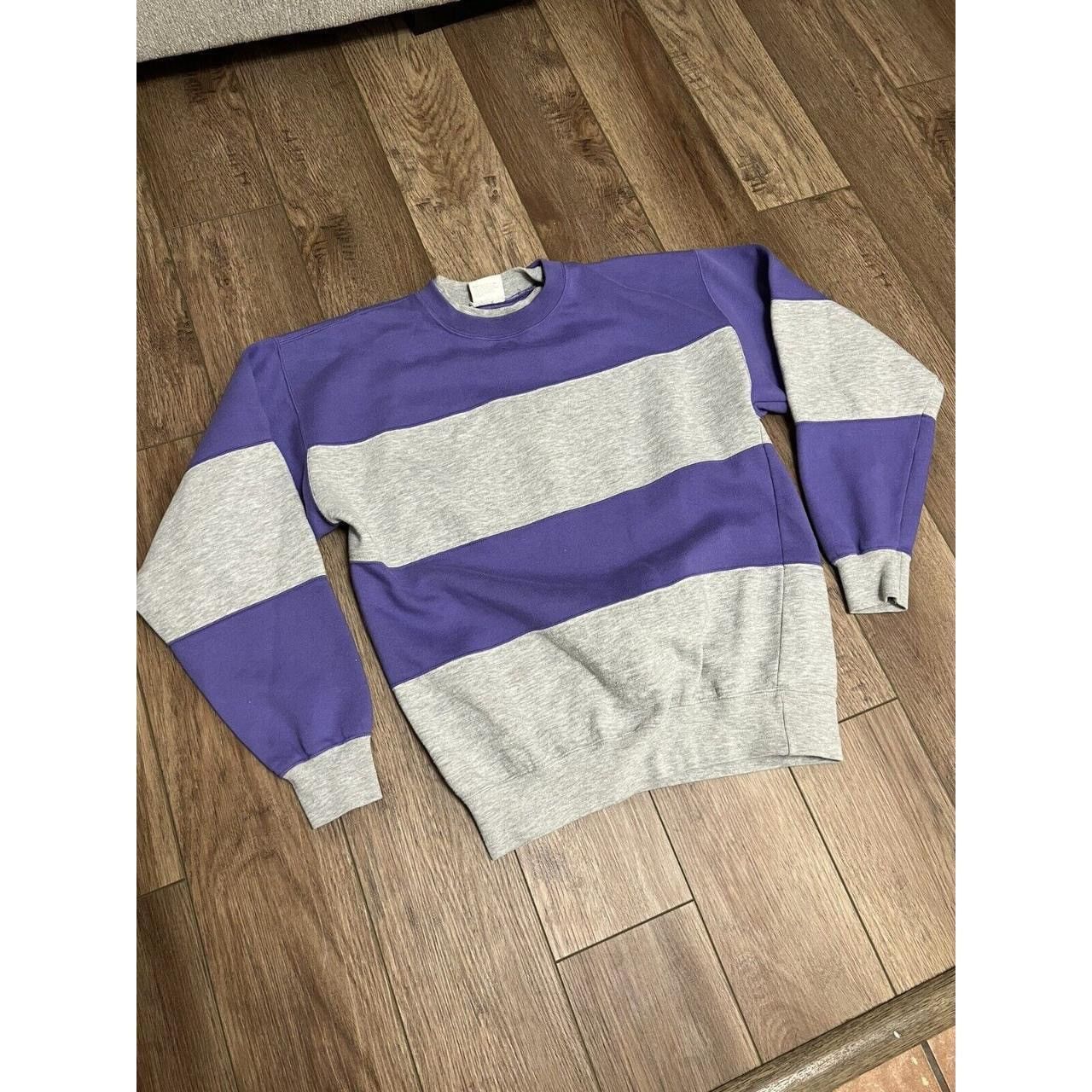 Other Vintage Cheetah Striped Crewneck Sweater Size US M / EU 48-50 / 2 - 1 Thumbnail
