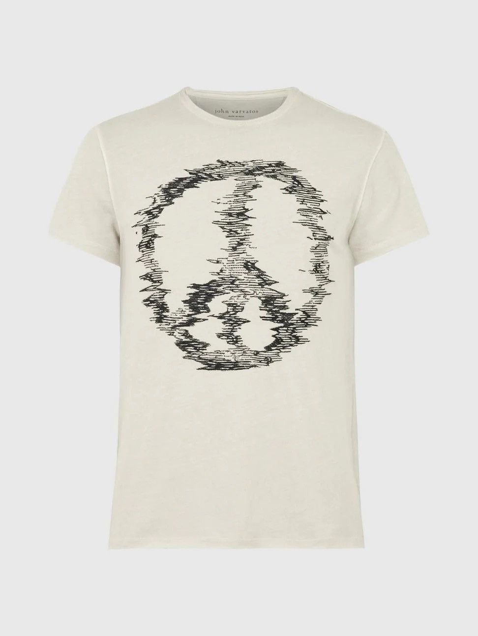 John Varvatos Distorted Peace Tee Medium Size US M / EU 48-50 / 2 - 6 Thumbnail