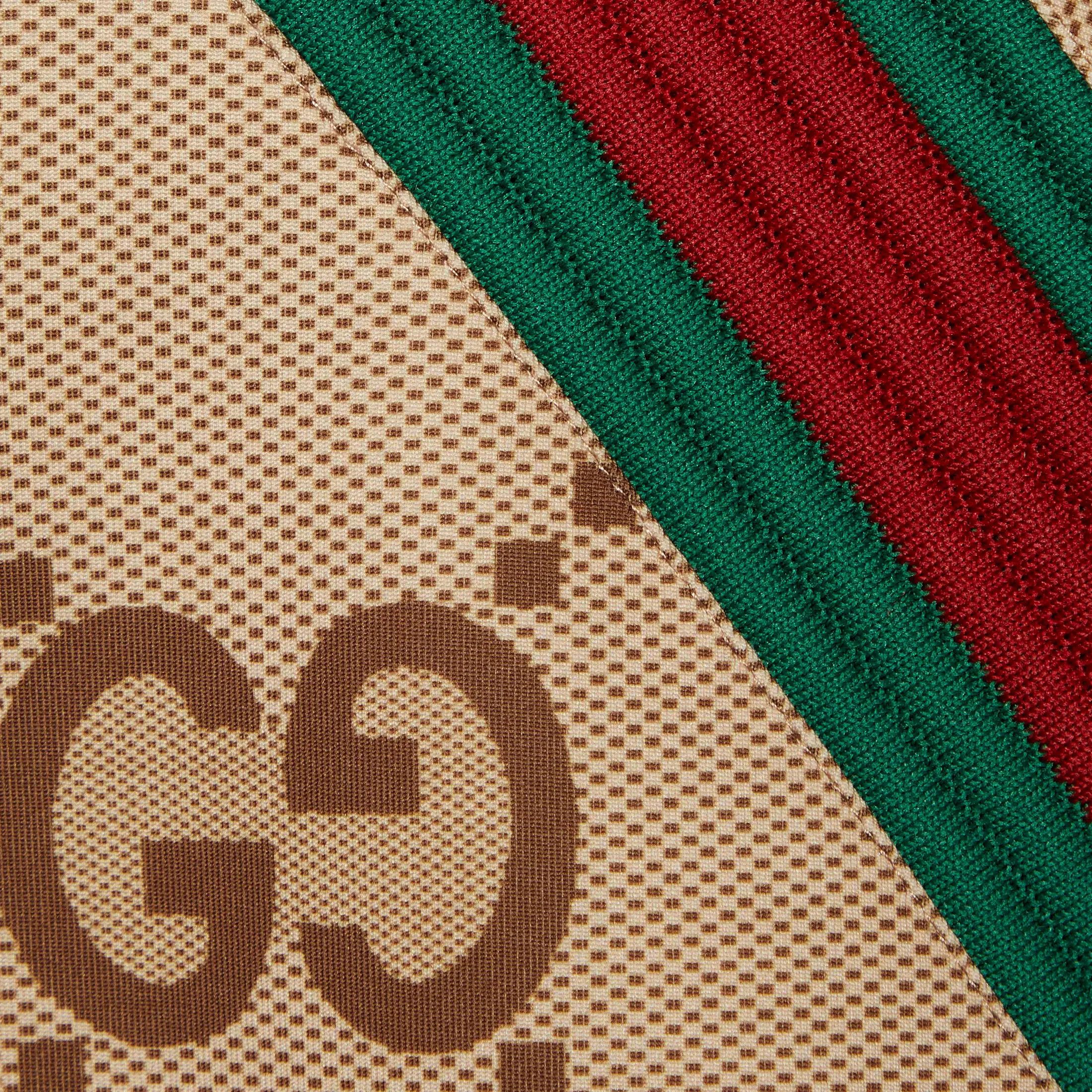 Gucci o1mt1gz0625 Jumbo GG Zip Jacket With Web in Multicolor Size US XS / EU 42 / 0 - 3 Thumbnail