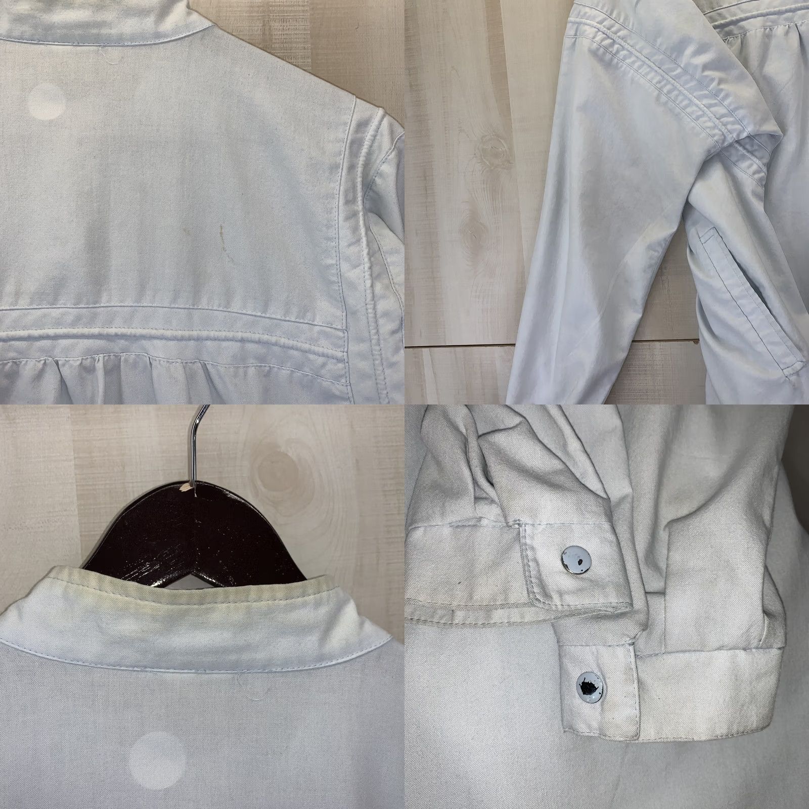 Sears VINTAGE Sears Hudson Internal Combustion Blue Mens Shop Jacket XL-9995 Jacket Bomber Mens Size US XL / EU 56 / 4 - 9 Thumbnail