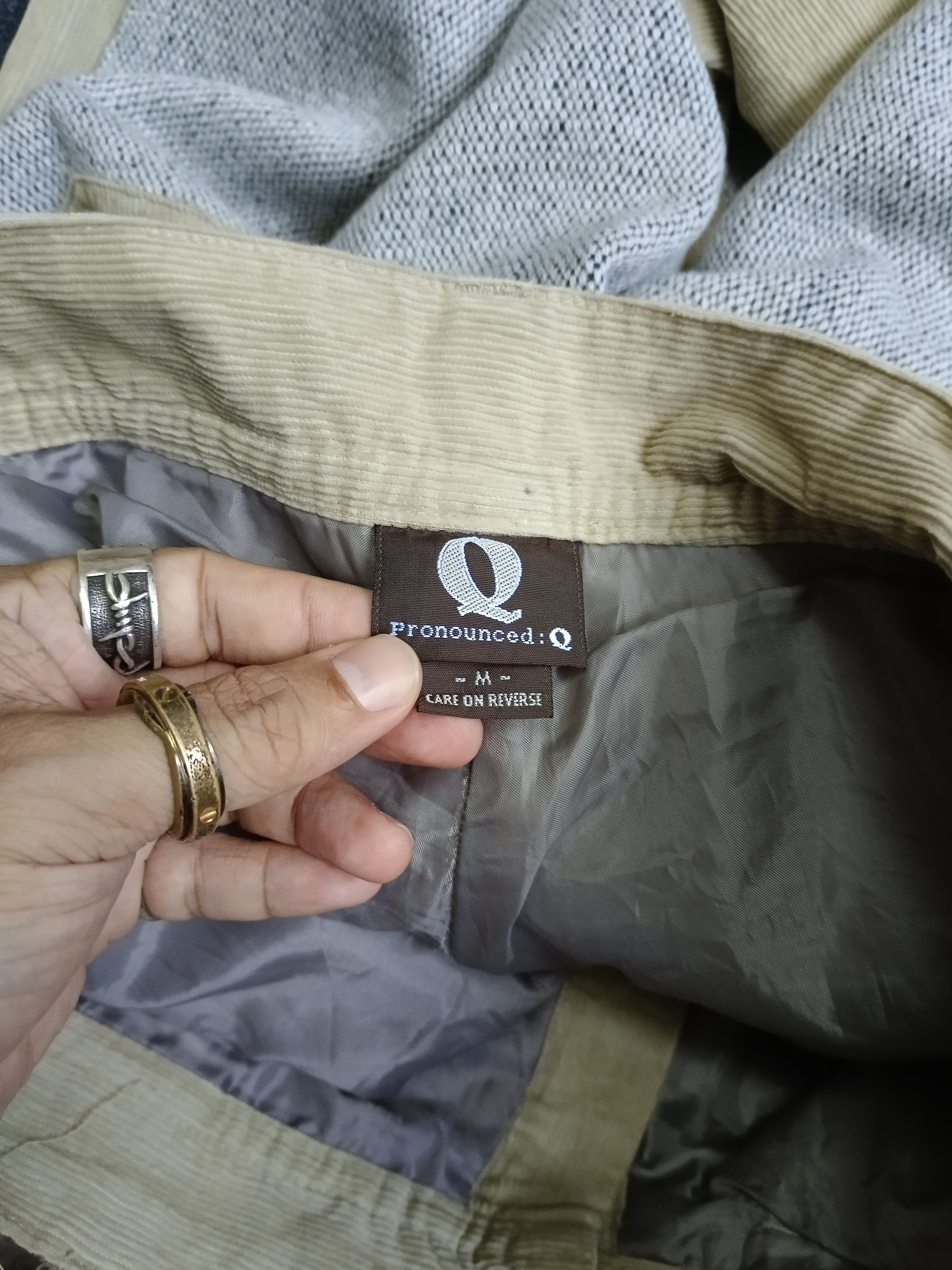 Japanese Brand FLARE TWIST PRONOUNCED TWO TONE PANTS Size US 31 - 7 Thumbnail