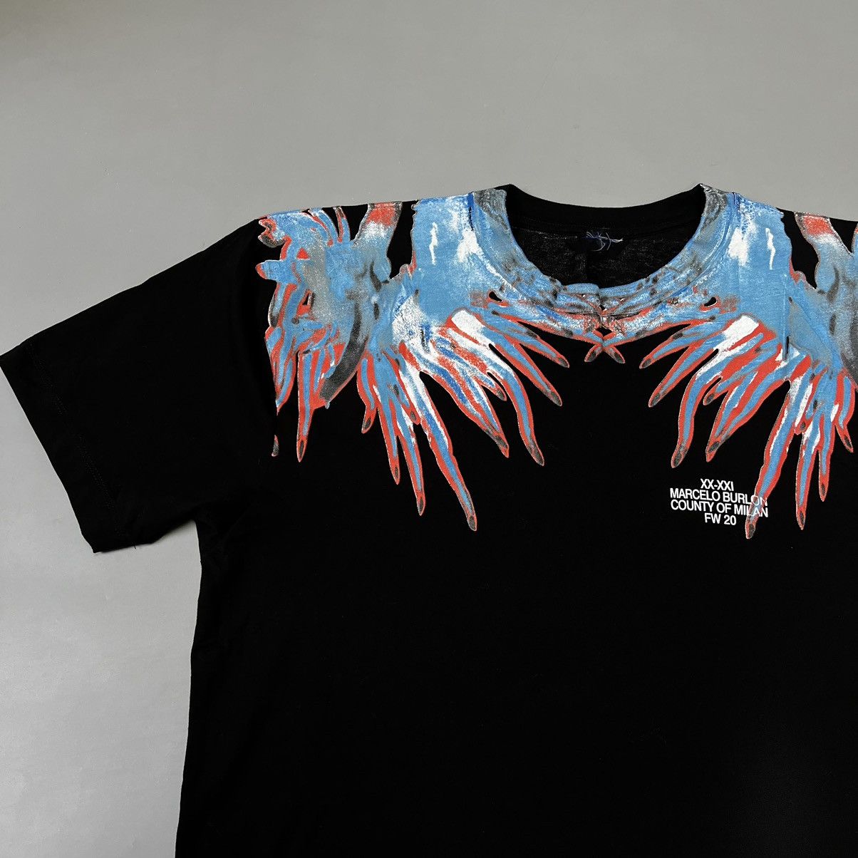 Marcelo Burlon Murcelo Burlon Luxury T shirt FW20 Size US XXL / EU 58 / 5 - 2 Thumbnail