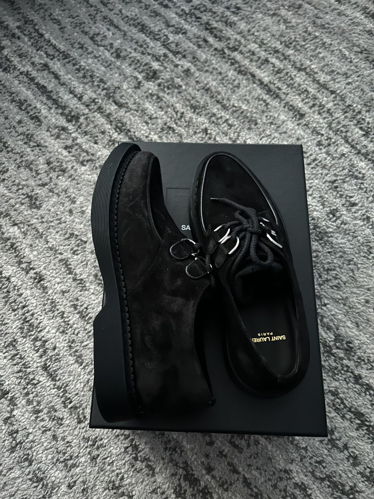 Saint Laurent Paris Saint Laurent Suede Teddy shoes 41 Size US 8 / EU 41 - 4 Thumbnail