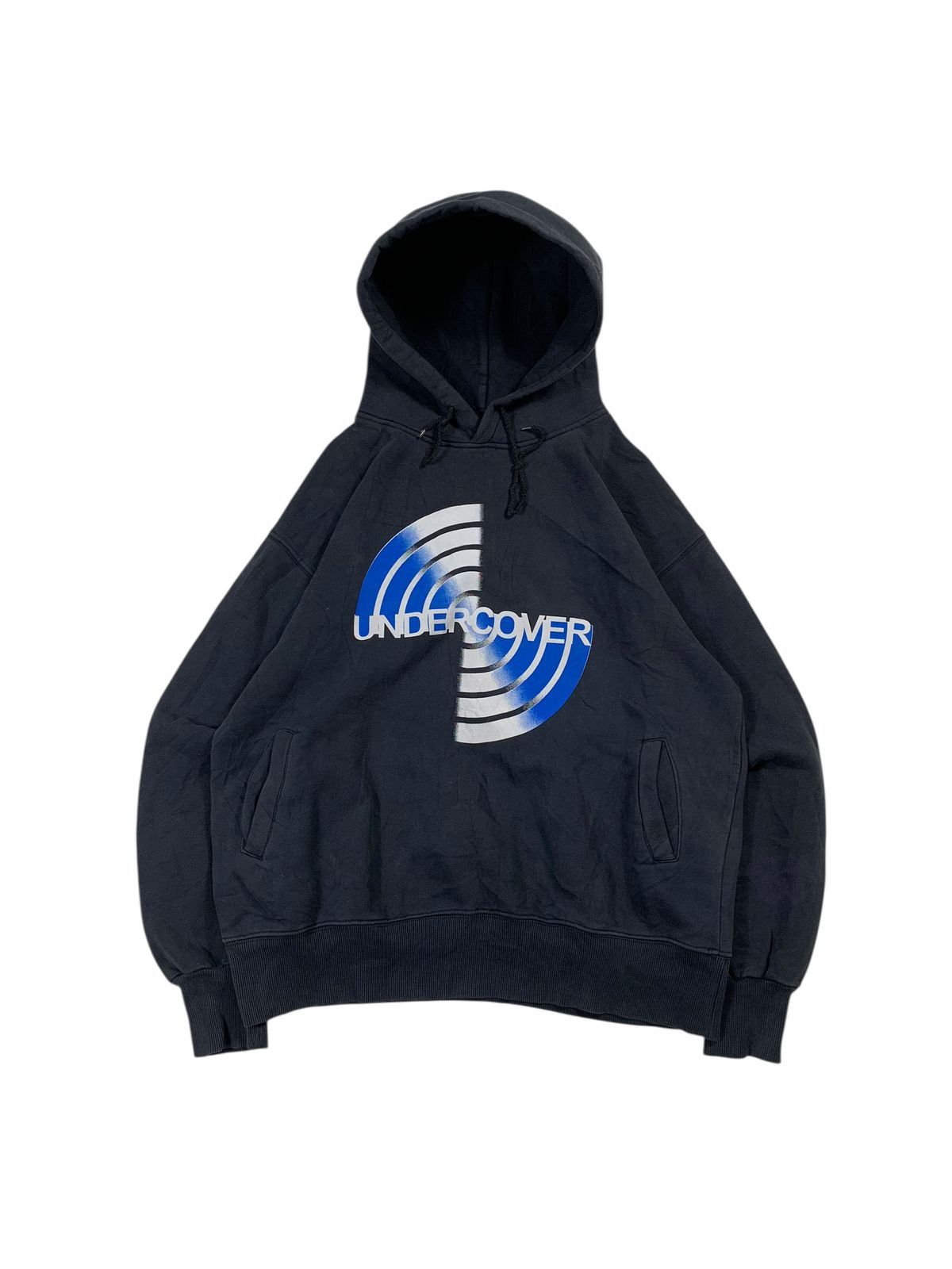 Undercover Aw98 swirl logo hoodie Size US XL / EU 56 / 4 - 1 Thumbnail