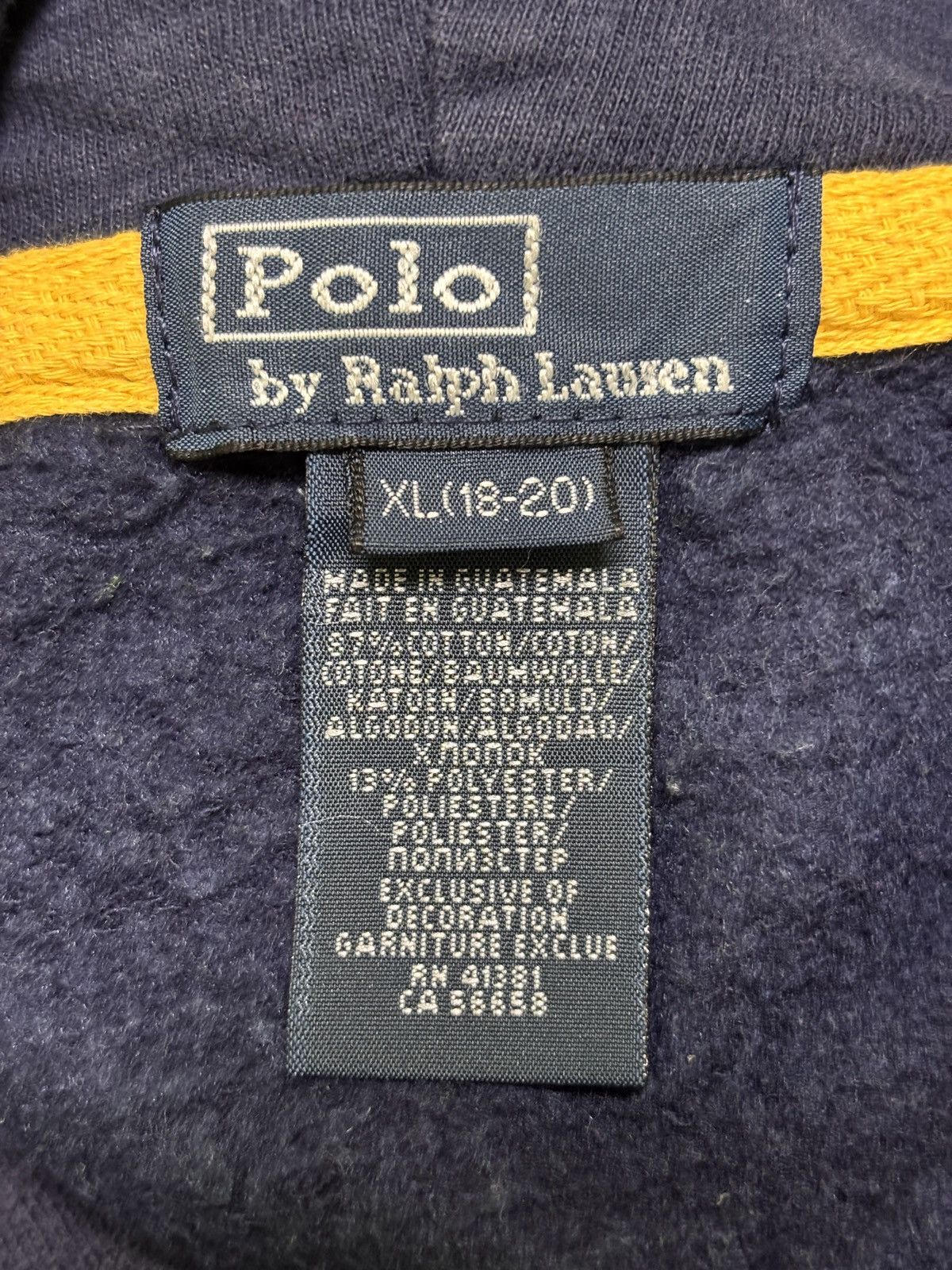 Polo Ralph Lauren Polo Ralph Lauren Hoodie Zipped Sweatshirt Size US L / EU 52-54 / 3 - 10 Thumbnail