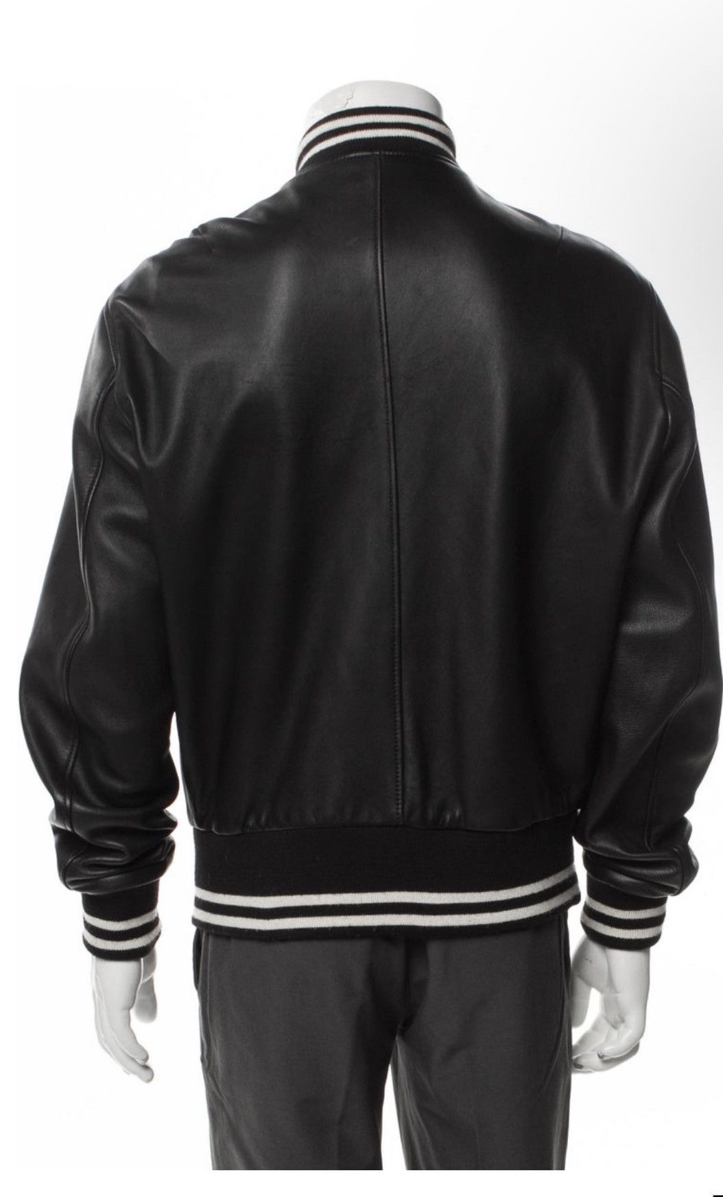 The Kooples Leather Bomber Jacket Size US L / EU 52-54 / 3 - 3 Thumbnail
