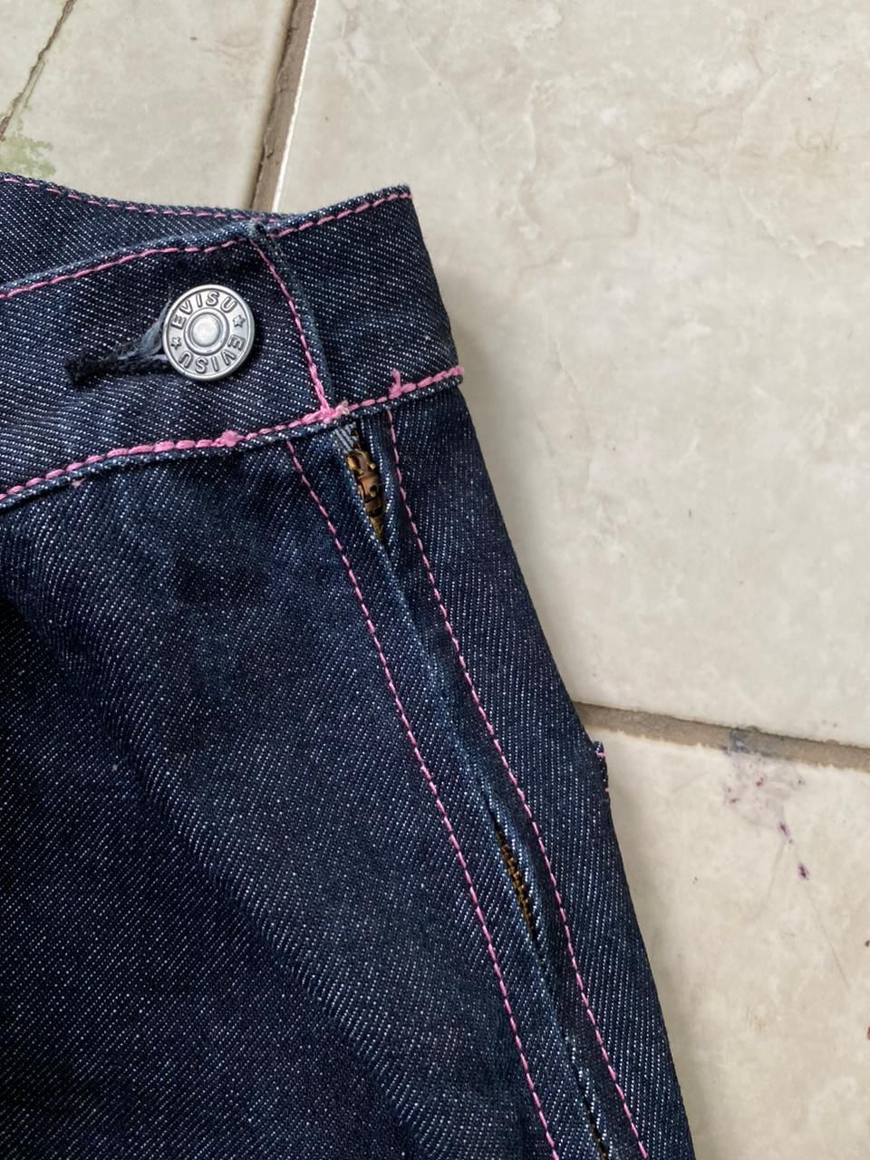 Evisu Vintage Evisu Embroided Pink Seagull (RARE) Size 28" / US 6 / IT 42 - 6 Thumbnail