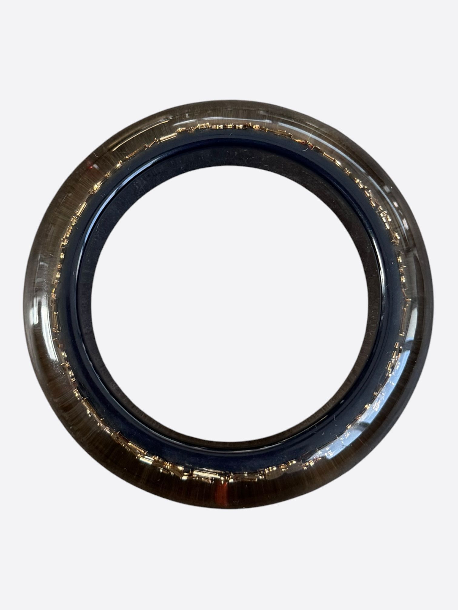 Louis Vuitton Louis Vuitton Navy & Gold Inclusion Bangle Size ONE SIZE - 8 Thumbnail
