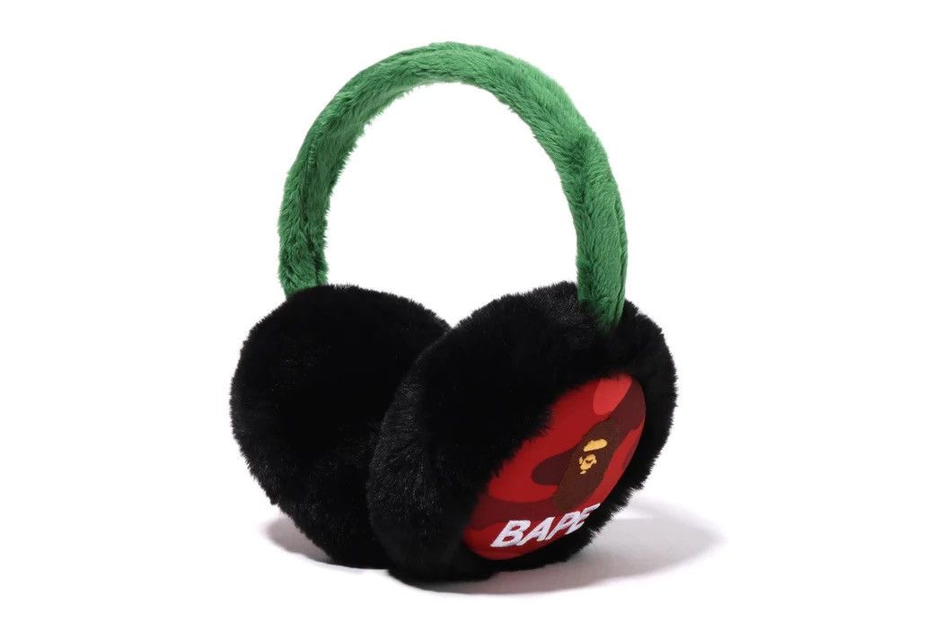 Pre-owned Bape Earmuffs In Multicolor