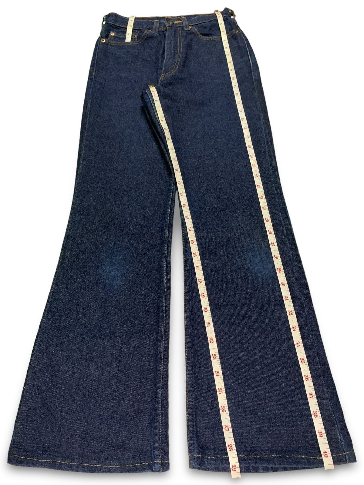 Levi's × Levi's Vintage Clothing Vintage 90s Levis 517 Raw Denim Flare Jeans Size 25" / US 0 / IT 36 - 12 Thumbnail