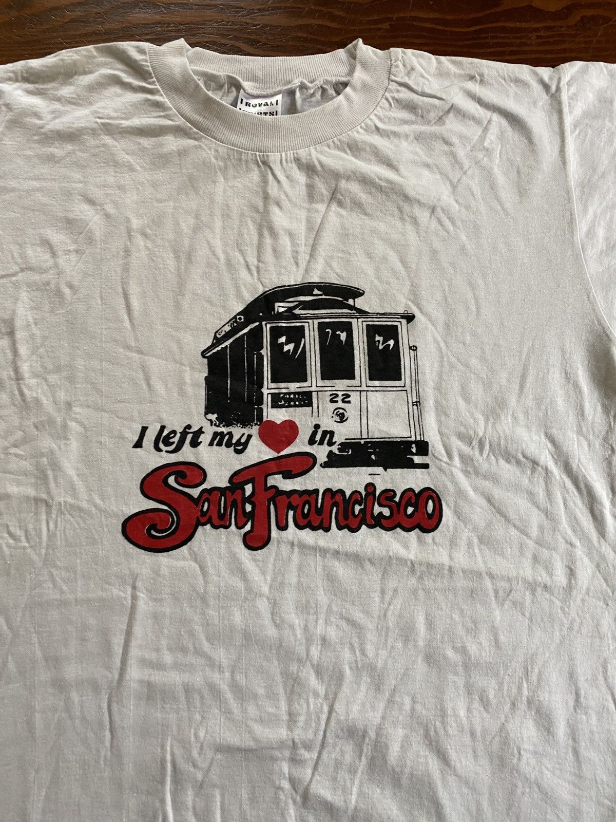 Vintage Vintage 70’s/80’s Left ❤️ in San Francisco Single Stitch Tee Size US M / EU 48-50 / 2 - 2 Thumbnail