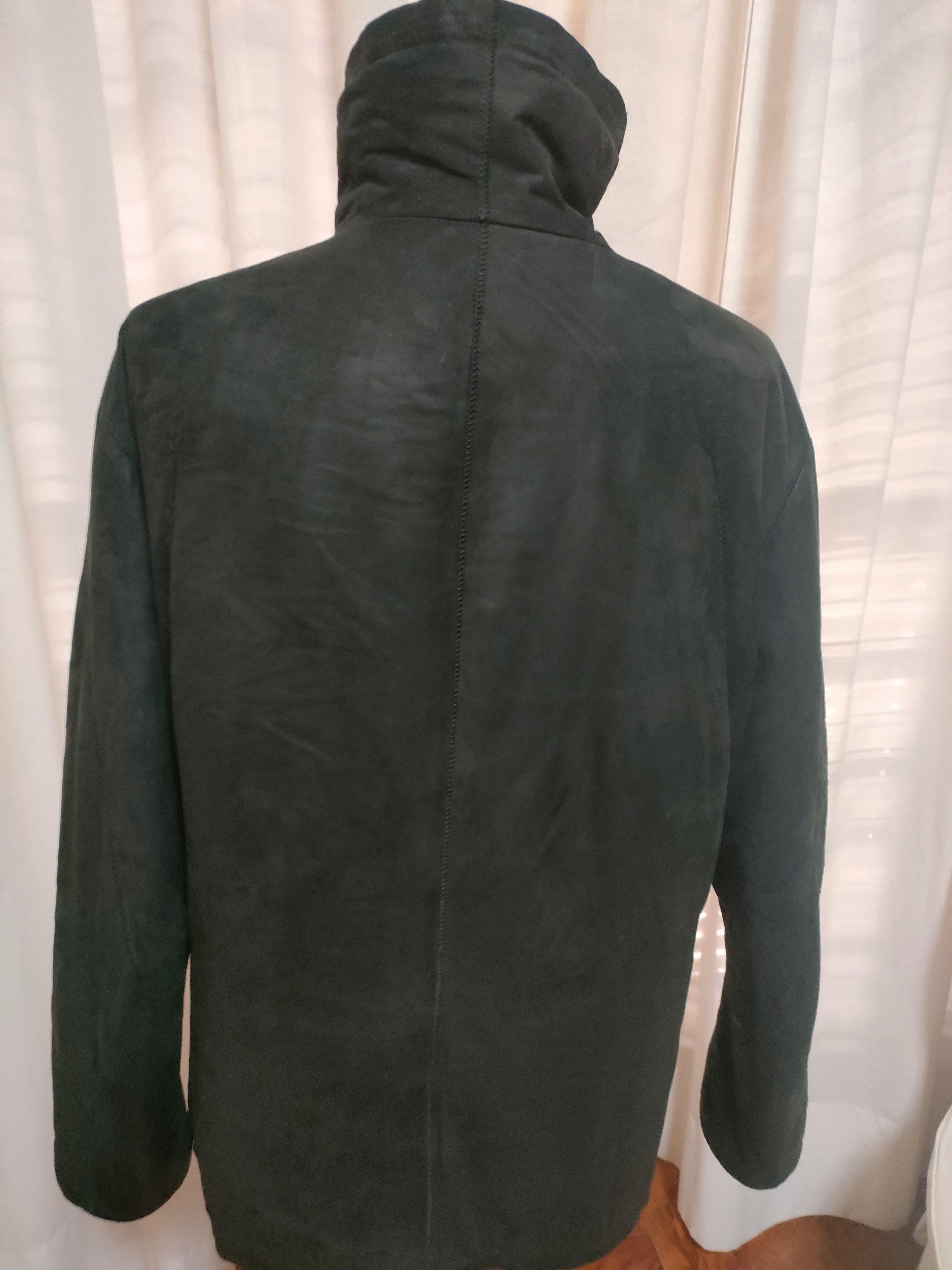 Isaac Sellam Experience Isaac Sellam Experience XXXL black leather goose Jacket Size US XXL / EU 58 / 5 - 13 Thumbnail