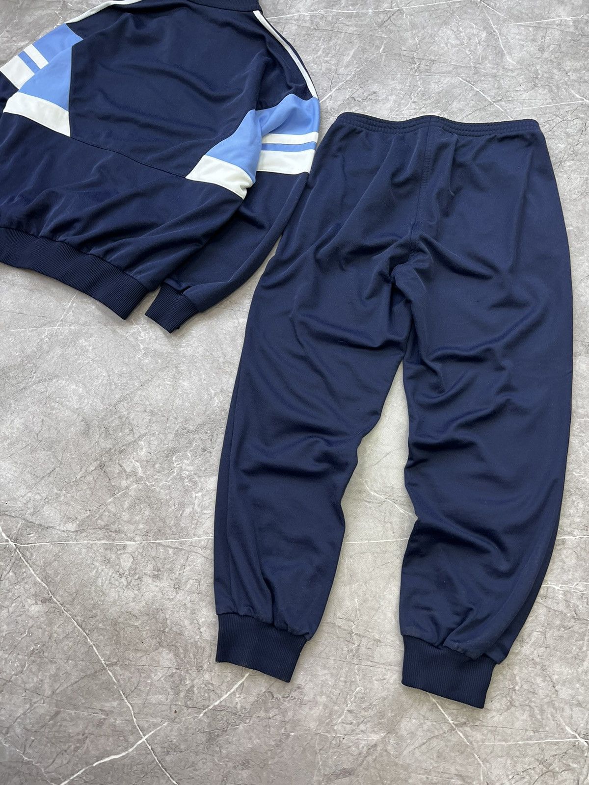 Adidas × Vintage Vintage Adidas West Germany SUIT BLUE Jacket+pants Size US S / EU 44-46 / 1 - 10 Thumbnail