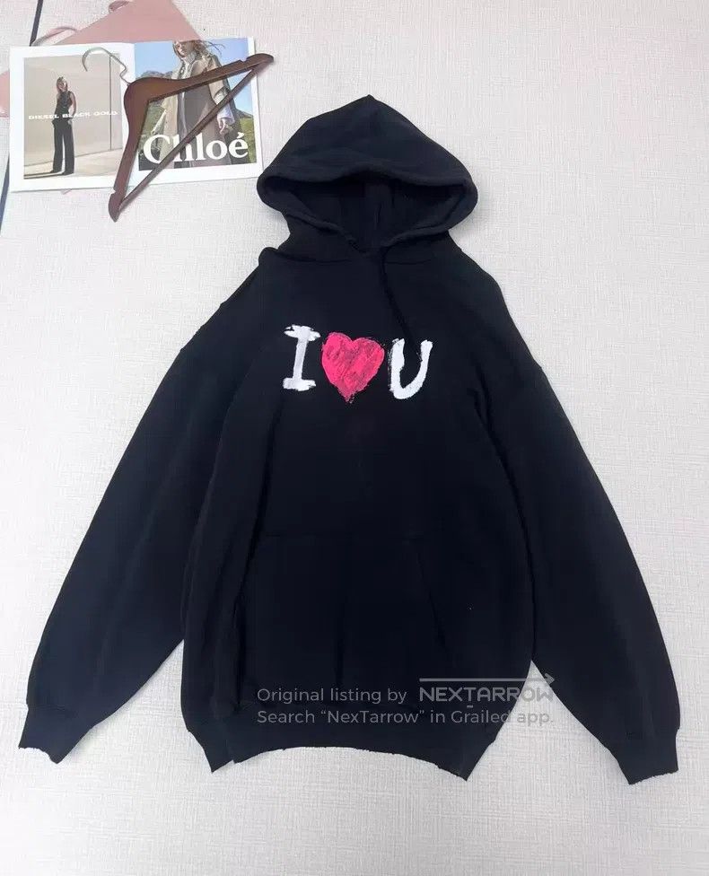バレンシアガ 24SS VALENTINE CD HOODIE 1 ■MNK3 Balenciaga Balenciaga 24SS Valentine's Limited Hoodie | Grailed