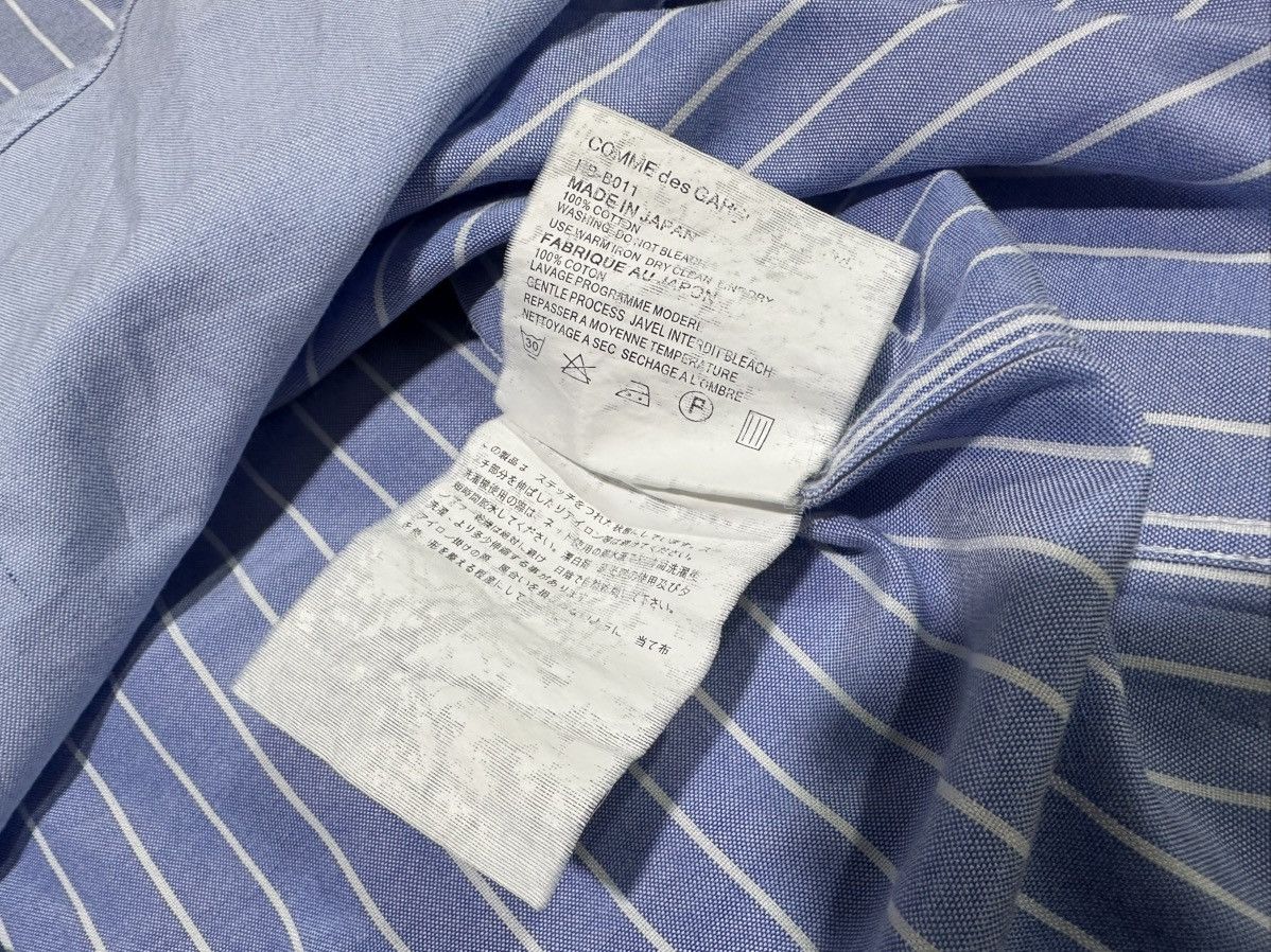 Comme des Garcons Homme 🔥Comme Des Garcons Homme Shirt Ss Crazy Striped Size US XL / EU 56 / 4 - 7 Thumbnail