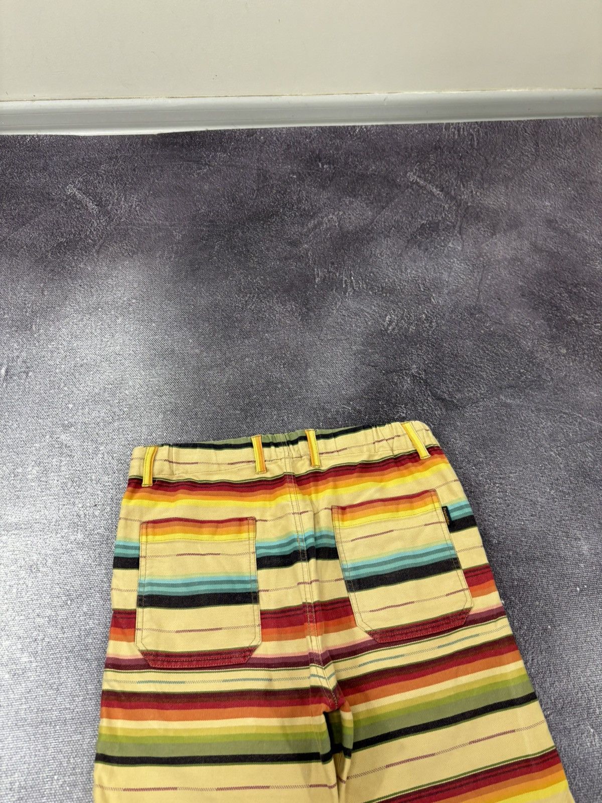 Japanese Brand Purple & Yellow Japanese Rare Multicolor Hype Shorts Size US 30 / EU 46 - 14 Thumbnail