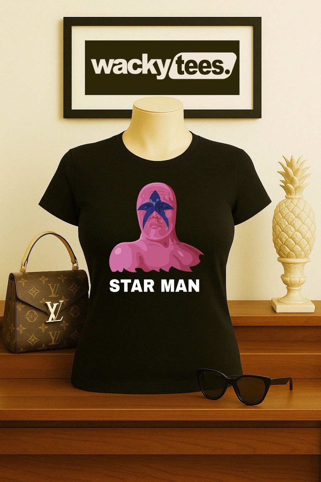 The Unbranded Brand Pro Wrestling 8 Bit NES Game Fighter Star Man Wrestler Shirt Size US M / EU 48-50 / 2 - 7 Thumbnail