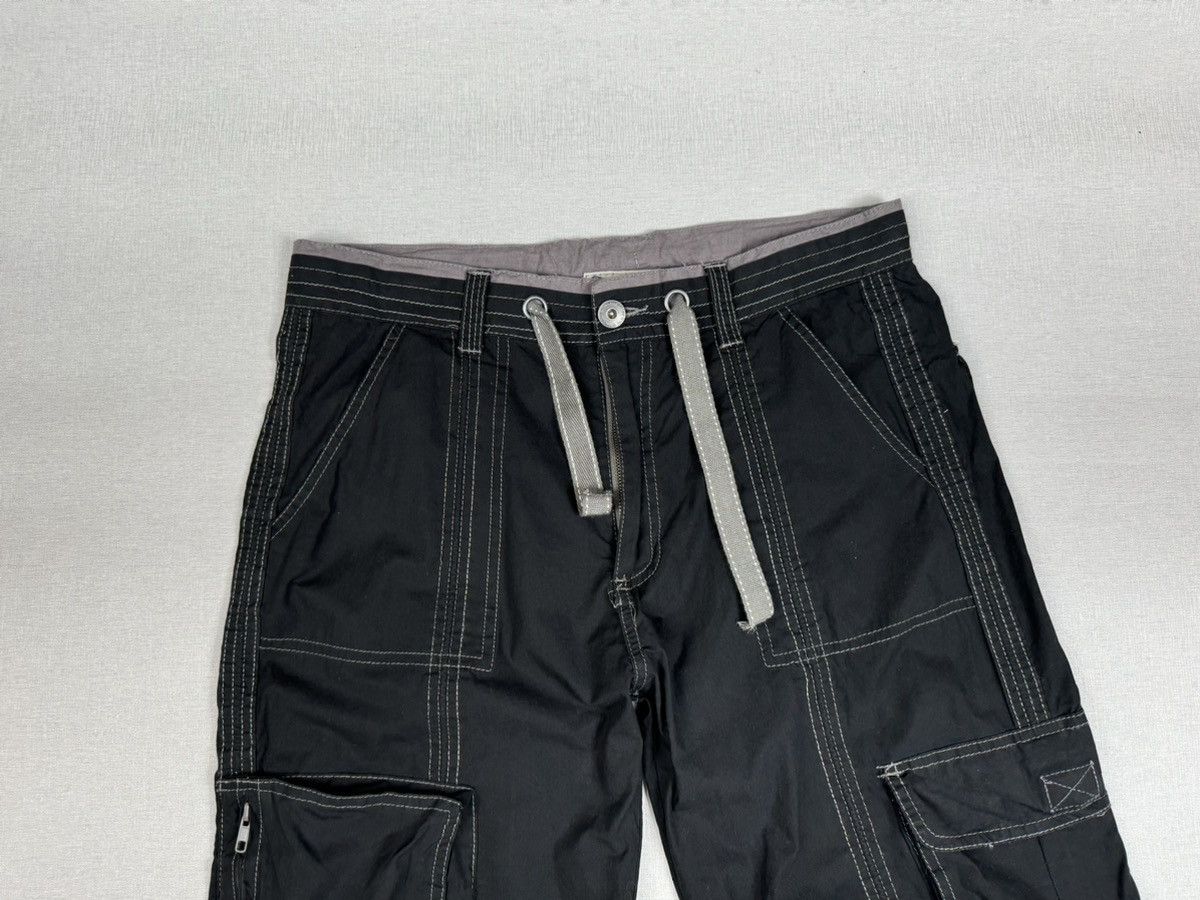 Japanese Brand × Vintage Cutting Edge Cargo Y2K Pants Size US 34 / EU 50 - 4 Thumbnail