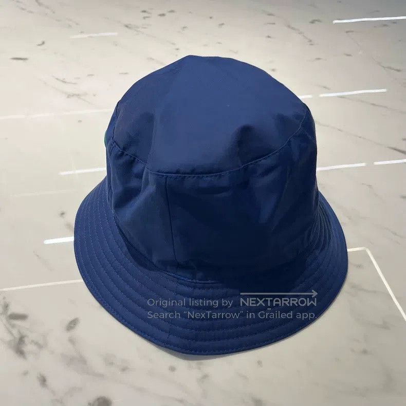 Hermes Hermes size 59 Blue robot smile fisherman hat Size ONE SIZE - 4 Thumbnail