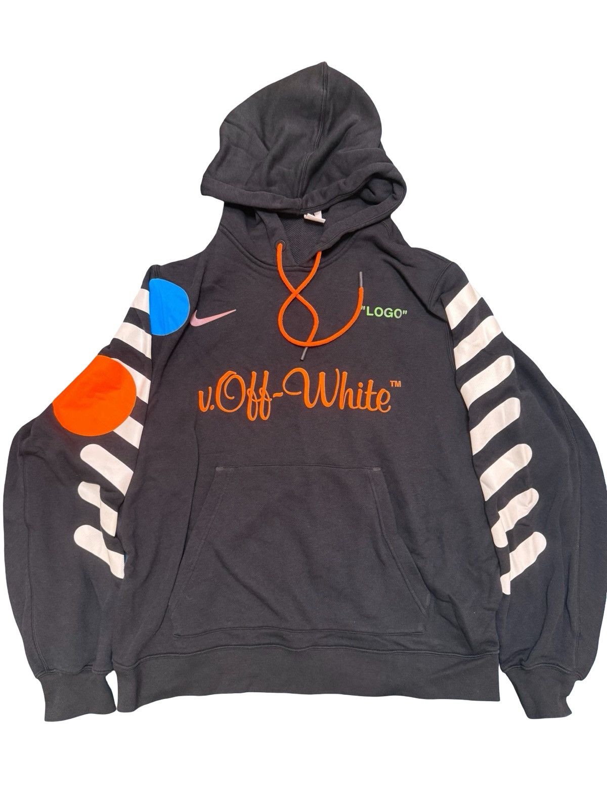 NIKE × OFF-WHITE NRG RU HOODIE S Nike × Off-White Off-White x Nike NRG RU hoodie | Grailed