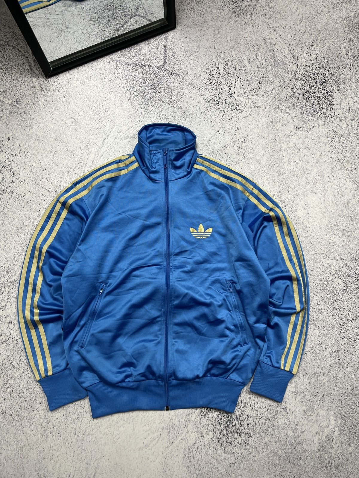 トップス track jacket adidas Y2K トップス Y2K VINTAGE adidas TREFOIL trackjacket L Vintage