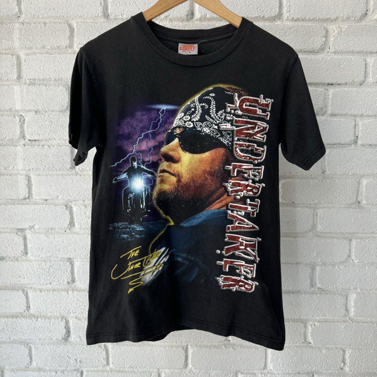 Vintage × WWE × WWF Vintage Undertaker Tee Size US M / EU 48-50 / 2 - 1 Thumbnail