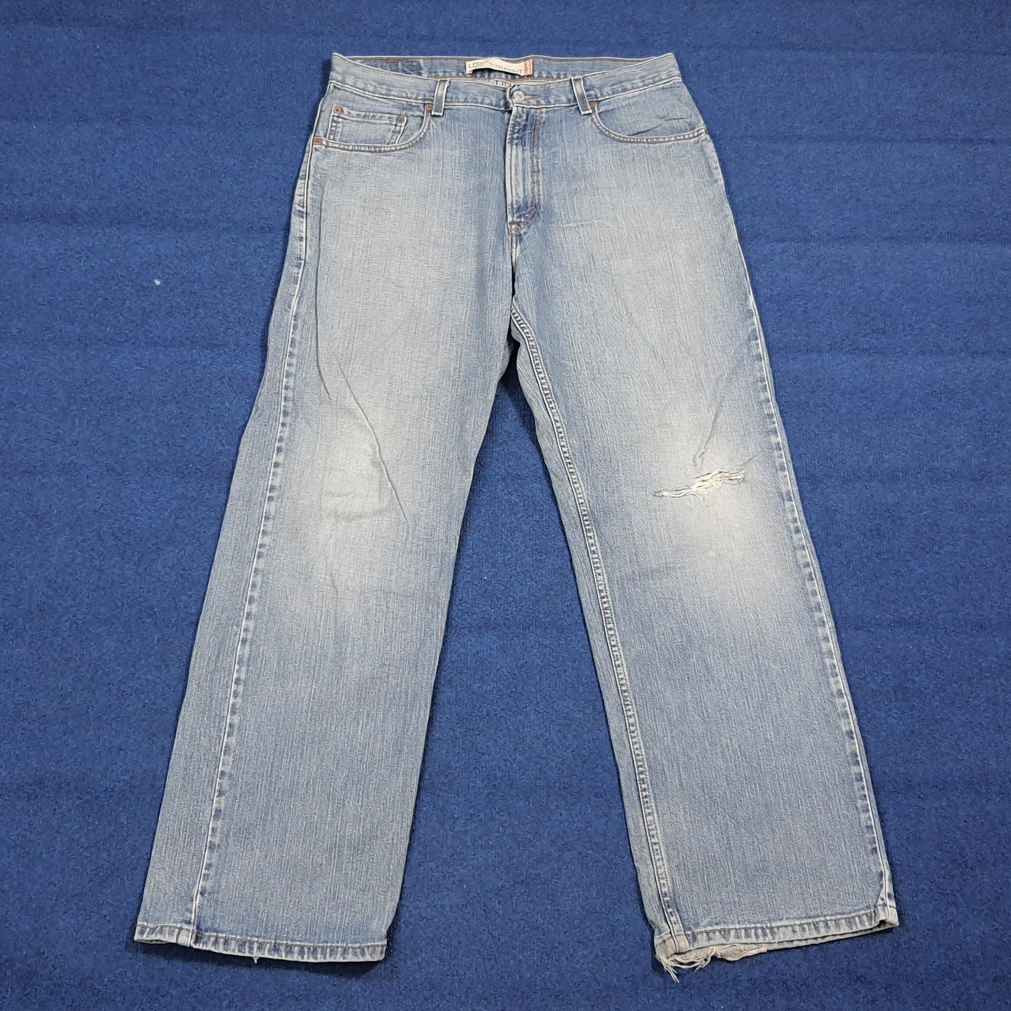 Vintage Levi's 569 Loose Straight Distressed Jeans C280N18