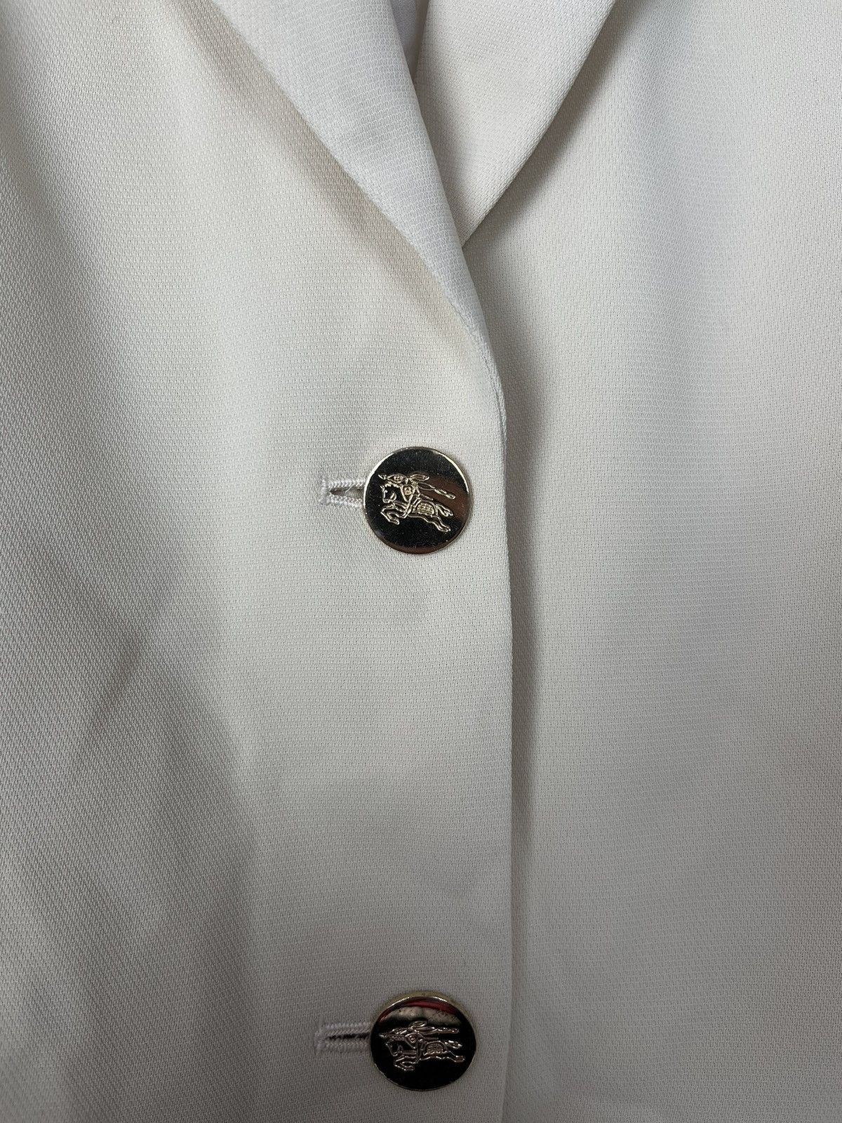 Burberry × Vintage Burberry`s Vintage Luxury Golden Button Blazer Size M / US 6-8 / IT 42-44 - 5 Thumbnail