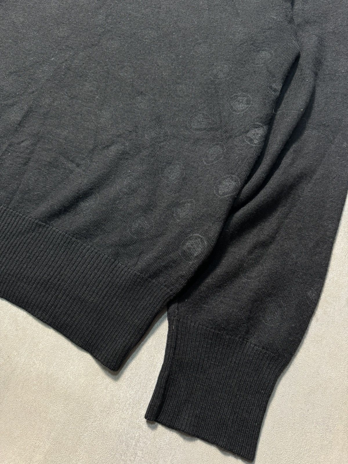 Versace Jeans Couture × Vintage Vintage Versace Jeans Couture Multi Logo Sweater Size US L / EU 52-54 / 3 - 3 Thumbnail