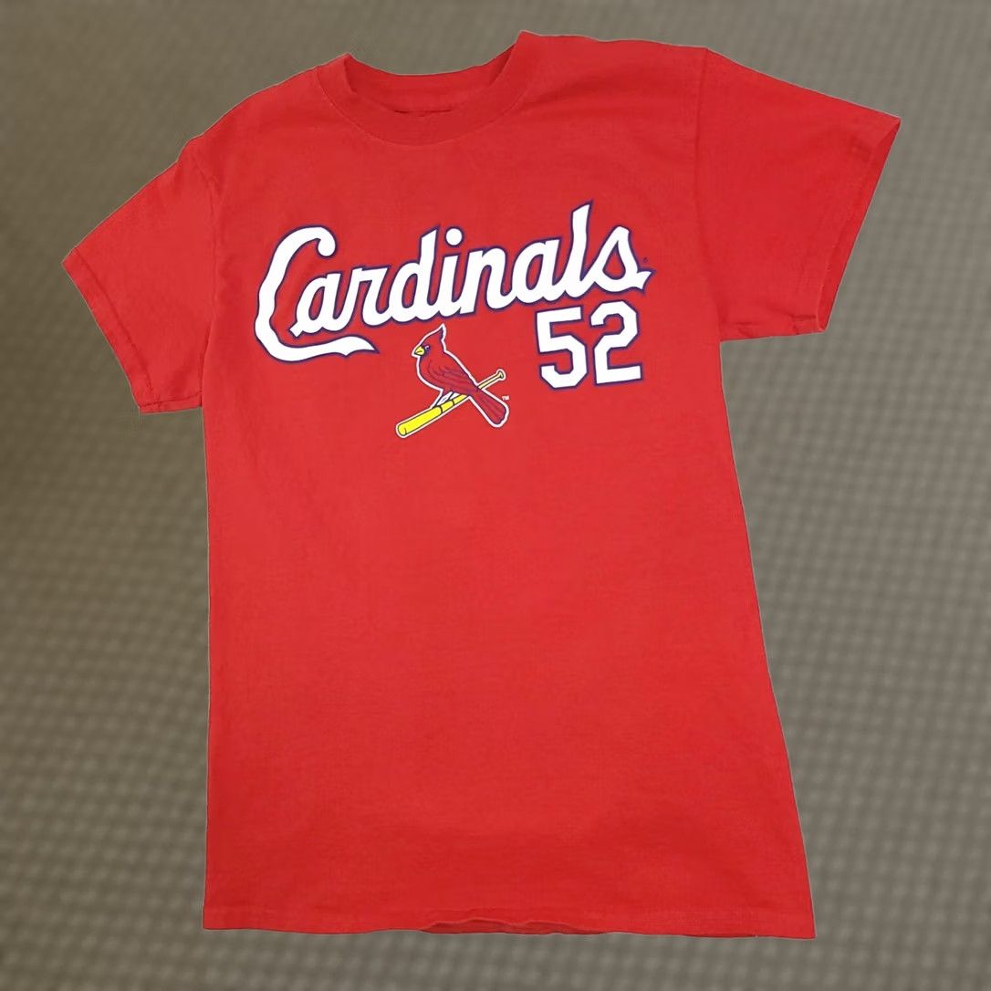 MLB MLB Genuine Merchandise STL Cardinals Wacha #52 T Shirt Adult Small Red PHOTOS Size US S / EU 44-46 / 1 - 1 Thumbnail