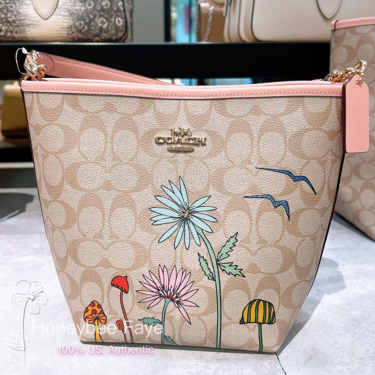 Coach Observed By Us City Bucket Bag In Signature Canvas Size ONE SIZE - 2 Thumbnail