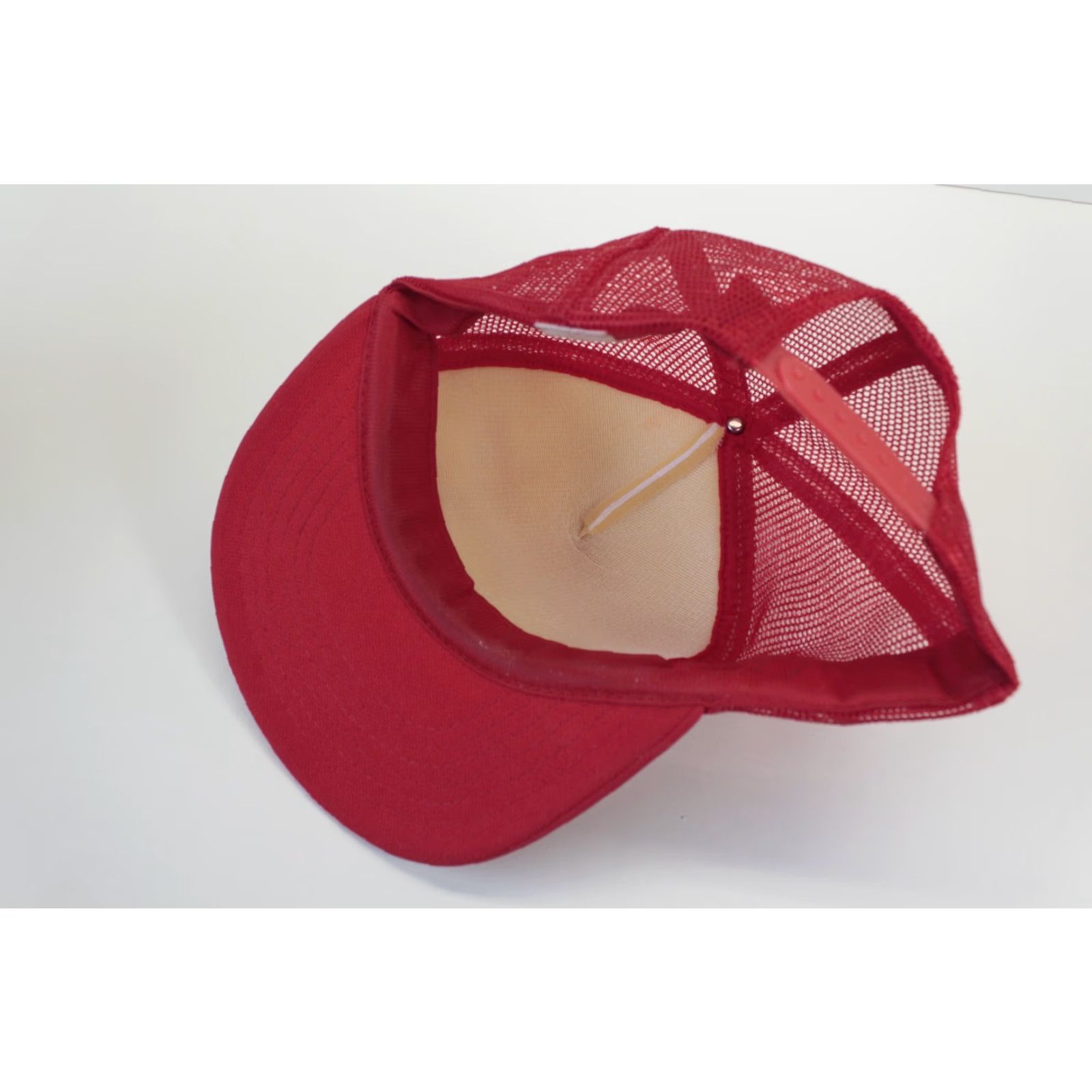 Vintage VINTAGE Beer is the Answer I don’t Remember the Question Trucker Hat Red Unbranded 80s 90s Adult Adjustable Red Cat Hats Mens Womens Size ONE SIZE - 6 Thumbnail