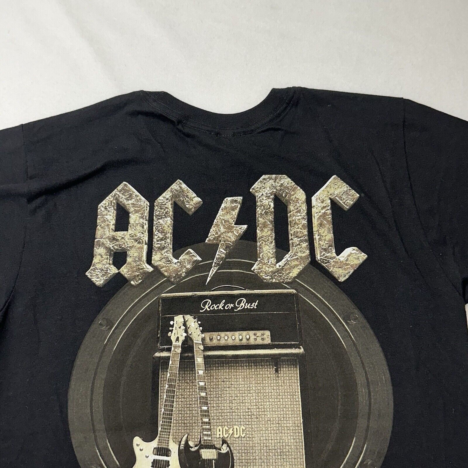 Alstyle ACDC Small Rock Or Bust America 2016 Tour Graphic T Shirt Size US S / EU 44-46 / 1 - 11 Thumbnail