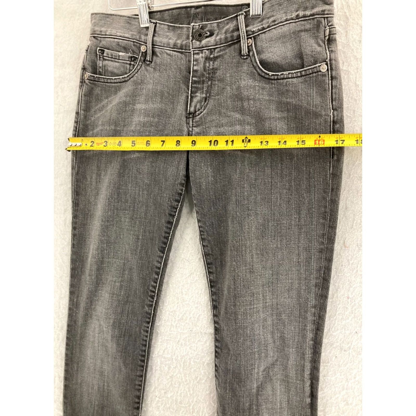 Vintage Chip and Pepper Jeans Womens 27 USA Made Denim 5-Pocket Skinny Low Rise Black Cotton Blend XS? Size 27" / US 4 / IT 40 - 3 Thumbnail