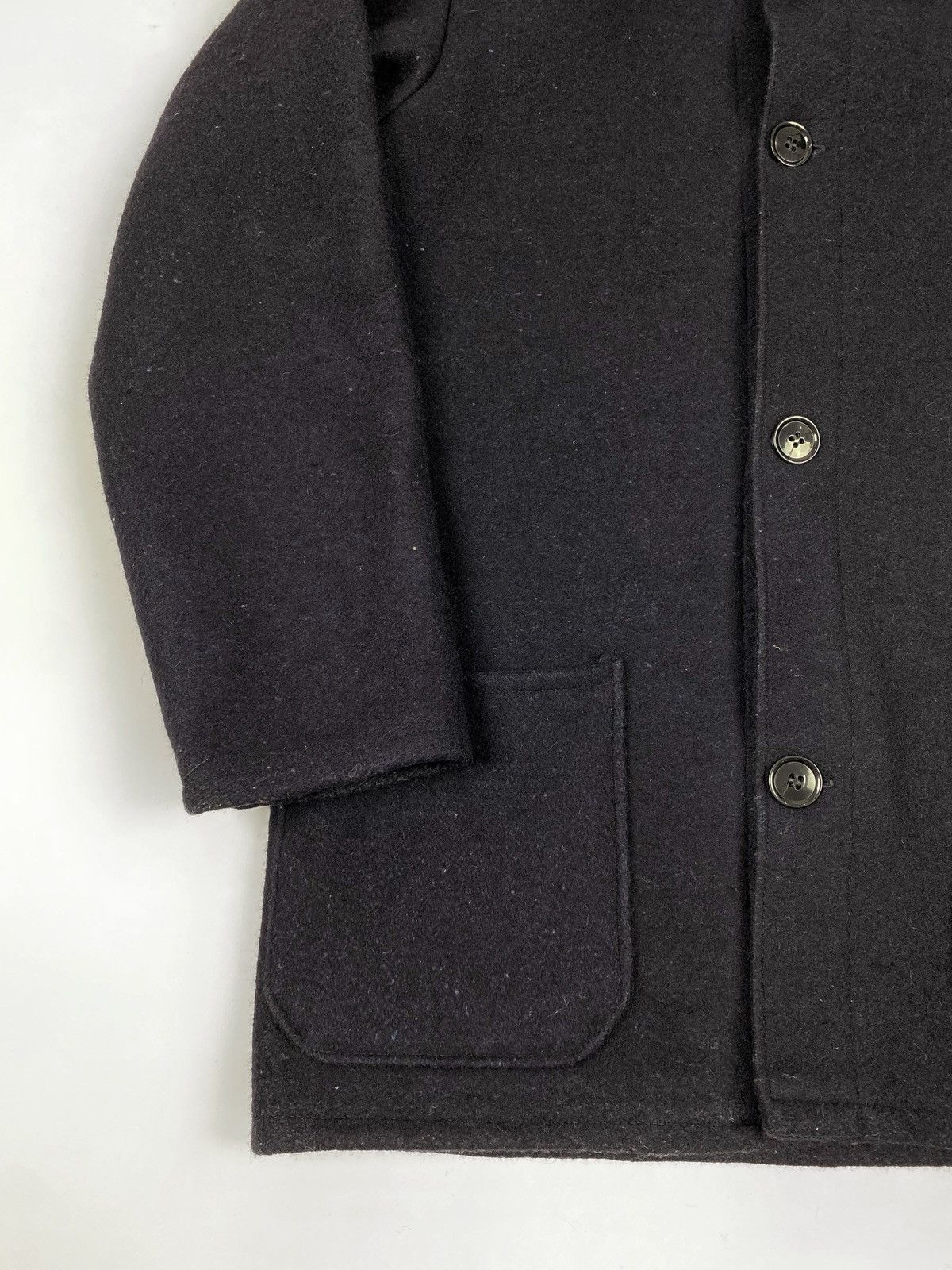 Vintage 1970’s Vintage British Workwear Navy Wool Donkey Jacket Size US M / EU 48-50 / 2 - 5 Thumbnail