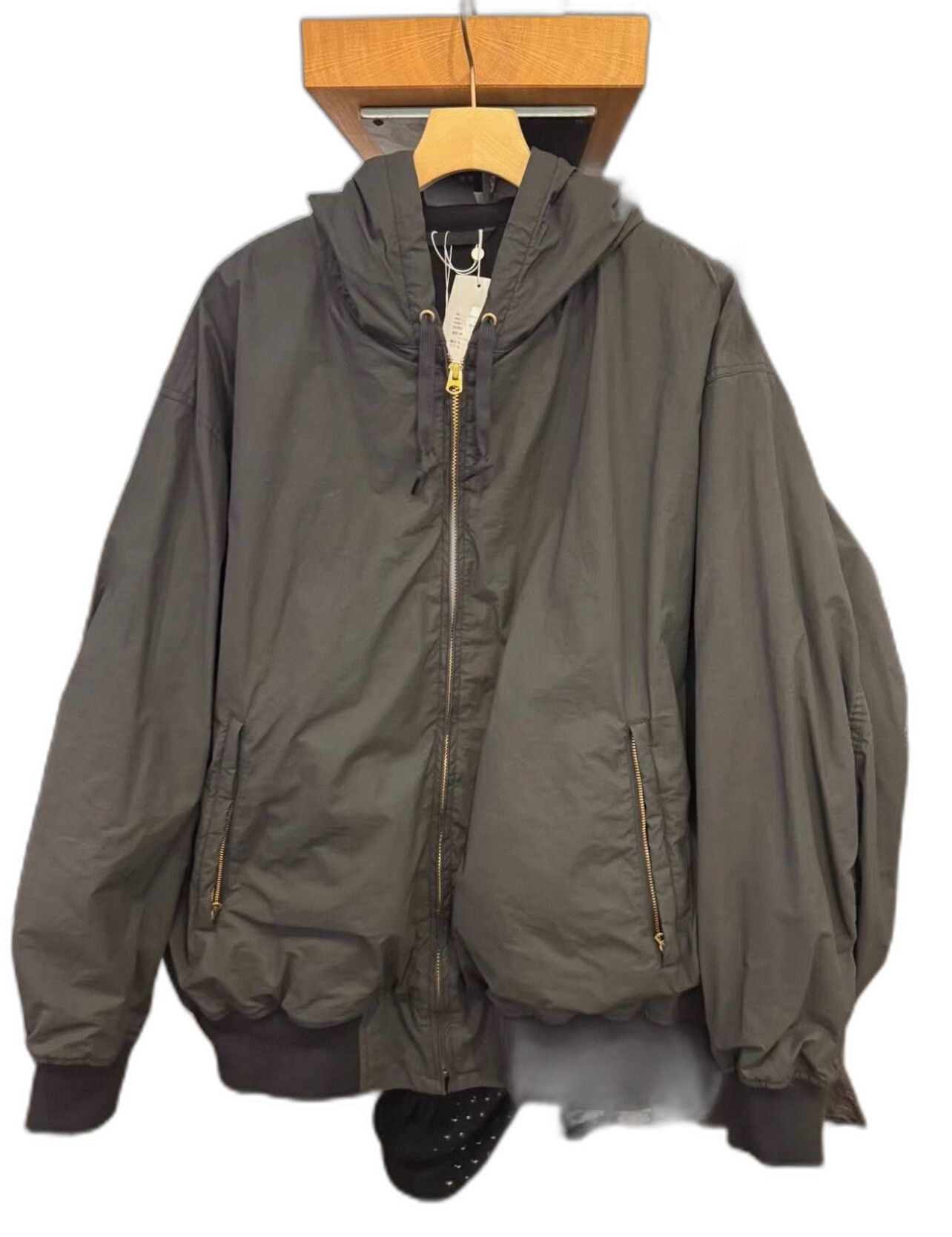 Comoli COMOLI Cotton Nylon Zip Parka Size US M / EU 48-50 / 2 - 1 Thumbnail