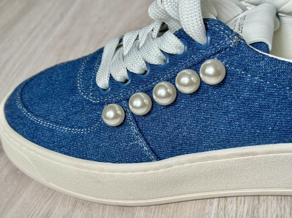 Stuart Weitzman Stuart Weitzman - Courtside Pearl Sneaker Size US 6 / IT 36 - 7 Thumbnail
