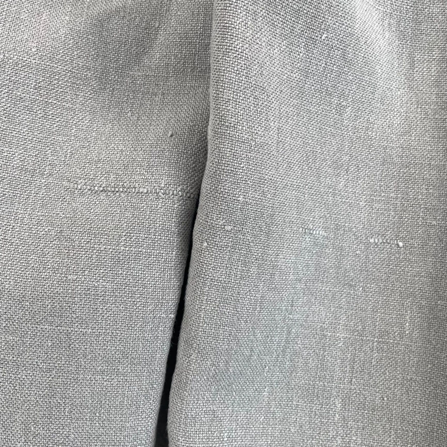Eileen Fisher Eileen Fisher Pants Grey Women XS 100% Linen Drawstring Pockets Straight Leg Ankle Regular Size XS Women Size 26" / US 2 / IT 38 - 3 Thumbnail