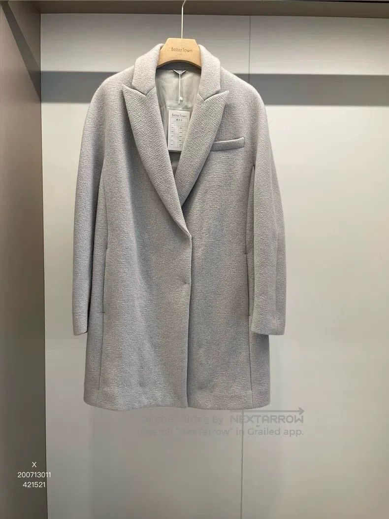 Brunello Cucinelli Brunello Cucinelli Grey wool and cashmere overcoat Size M / US 6-8 / IT 42-44 - 1 Thumbnail