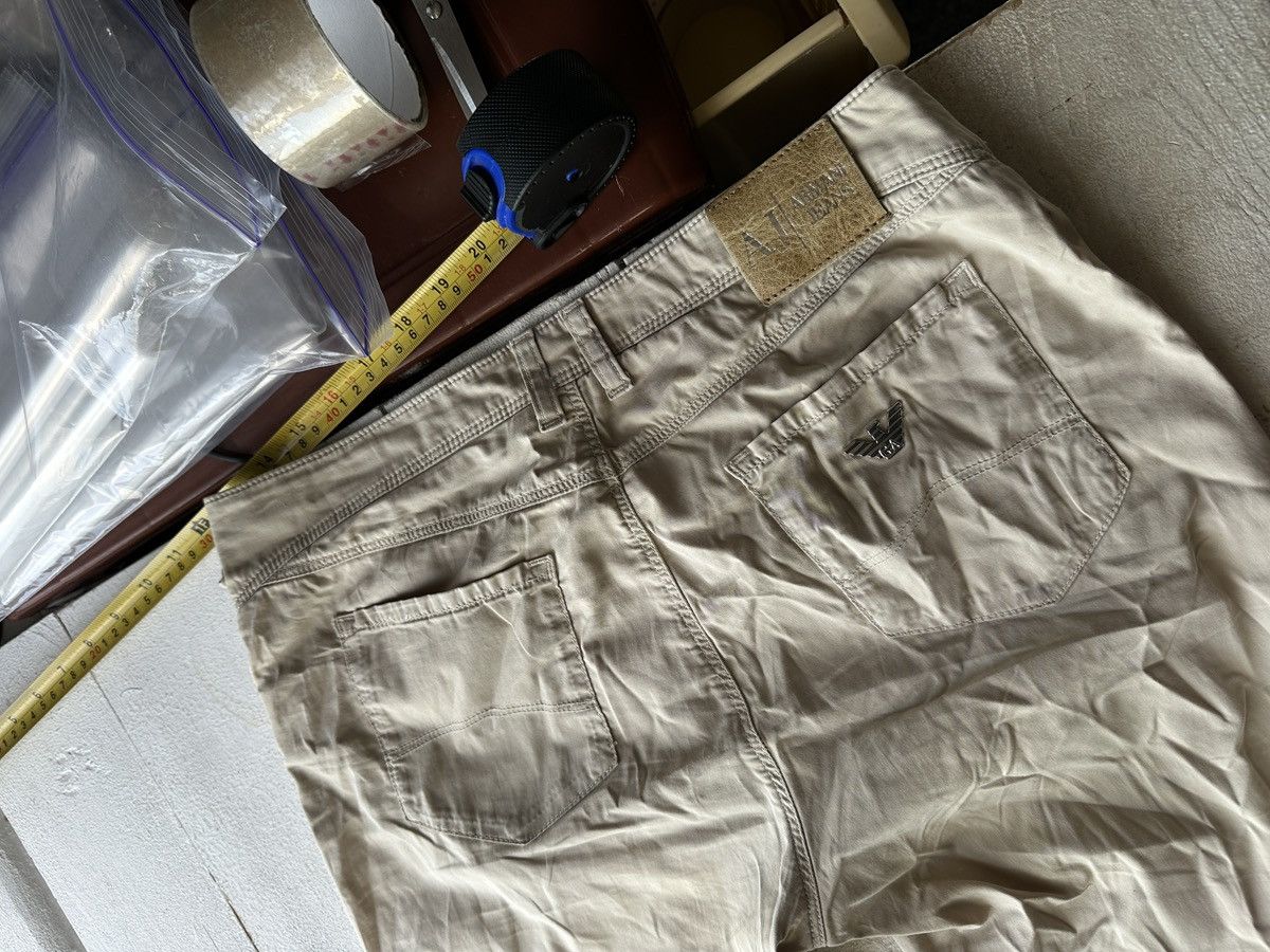 Armani 🚨 Armani Regular LUXURY OLD MONEY relax BEIGE Womens Size 29" - 2 Thumbnail
