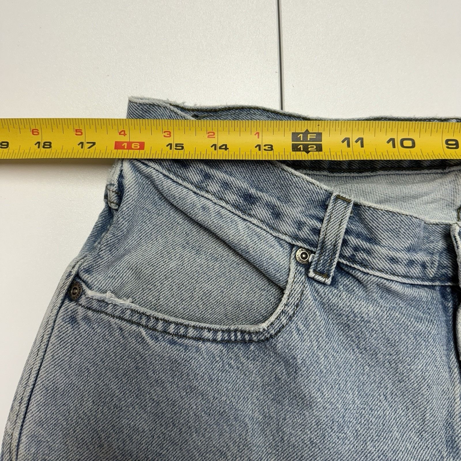 Harley Davidson Harley Davidson Jeans Mens 34x32 Light Wash Traditional Bike Size US 34 / EU 50 - 17 Thumbnail