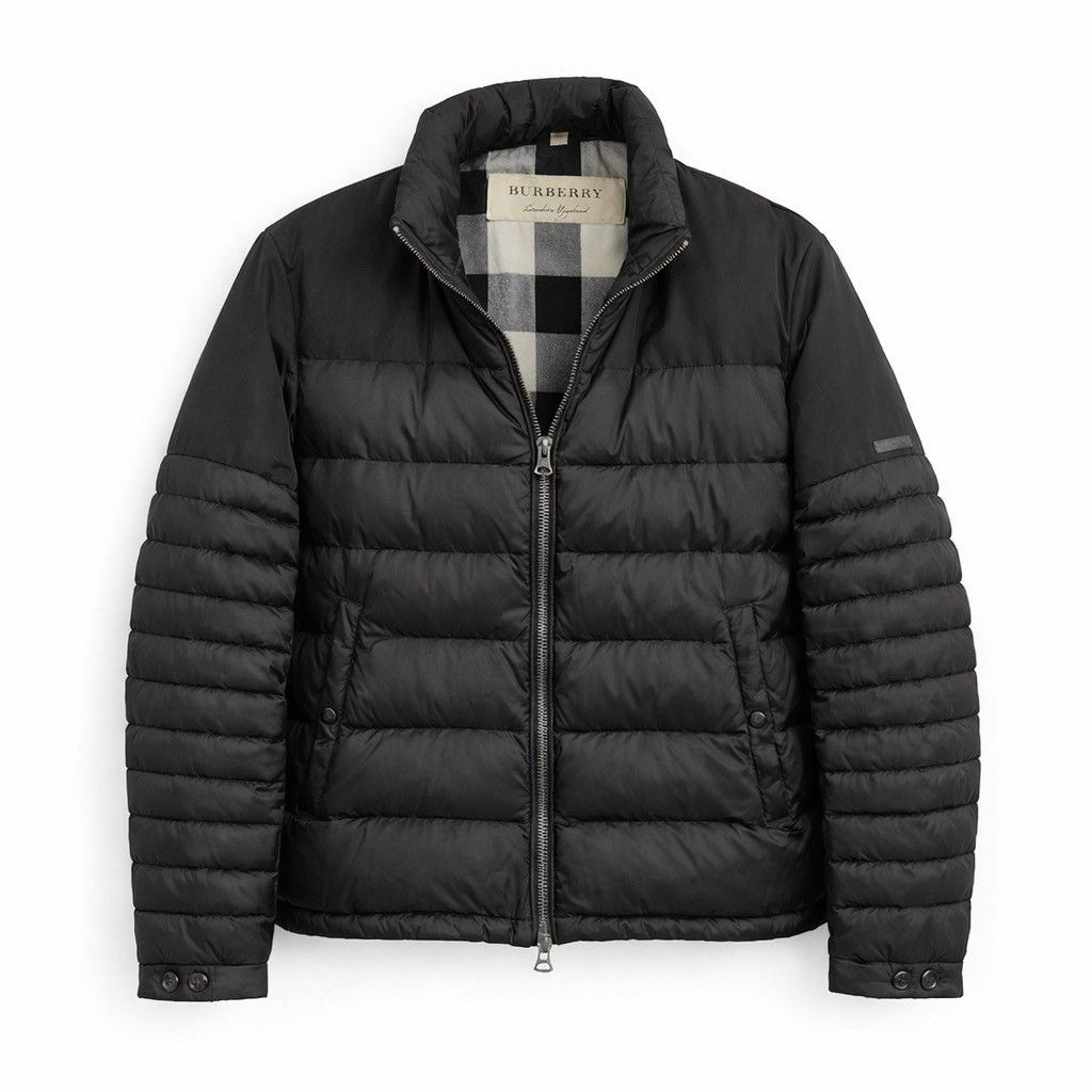 Burberry Burberry Nova Check Men’s Down Puffer Jacket Size US L / EU 52-54 / 3 - 1 Thumbnail