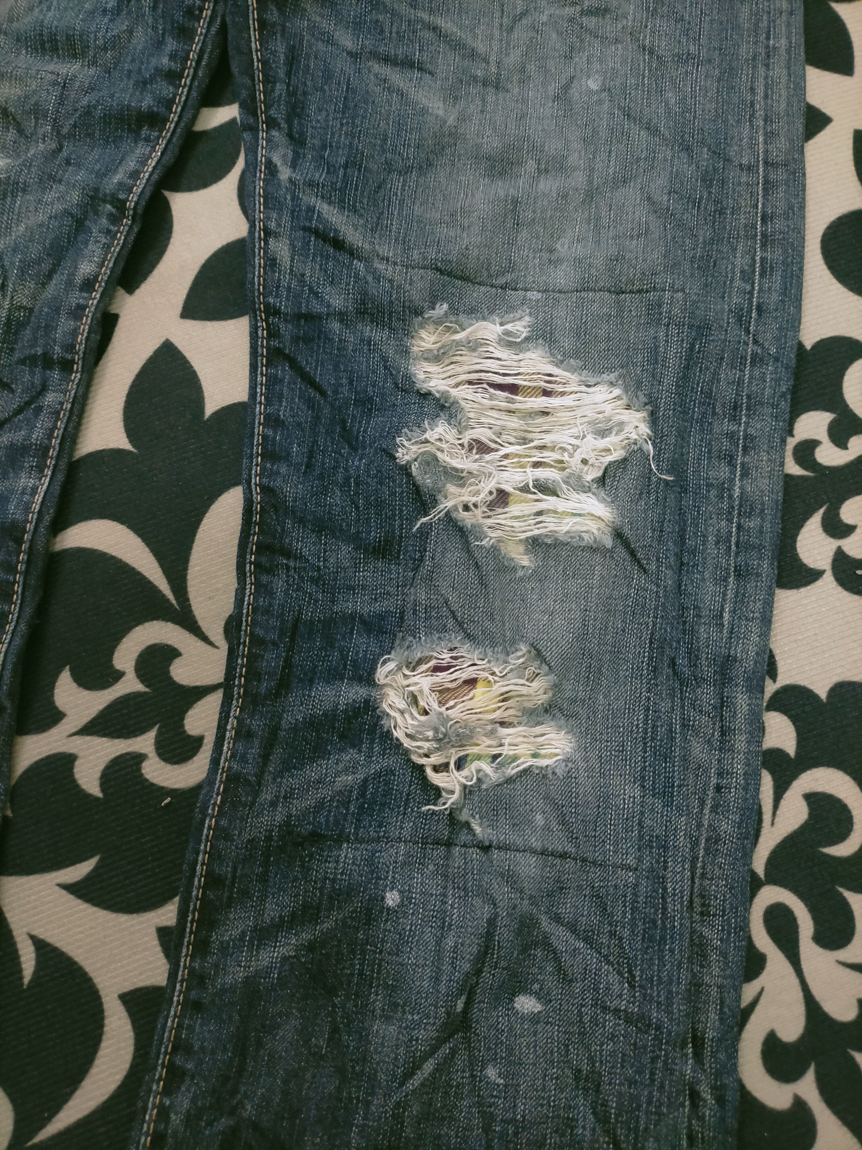 Edwin × Seditionaries 🔥 Distressed 🔥 Edwin 503VG Kurt Cobain Style Jeans Size US 30 / EU 46 - 6 Thumbnail